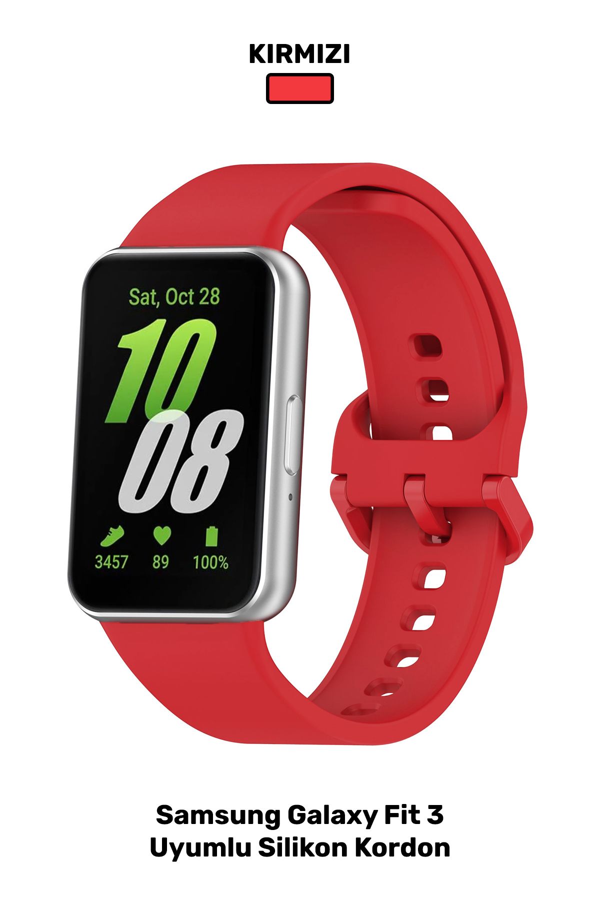 CONOCER Samsung Galaxy Fit 3 Uyumlu Tasar m Sport Yumu ak Yuksek Kalite Silikon Kordon Fiyat Yorumlar Trendyol