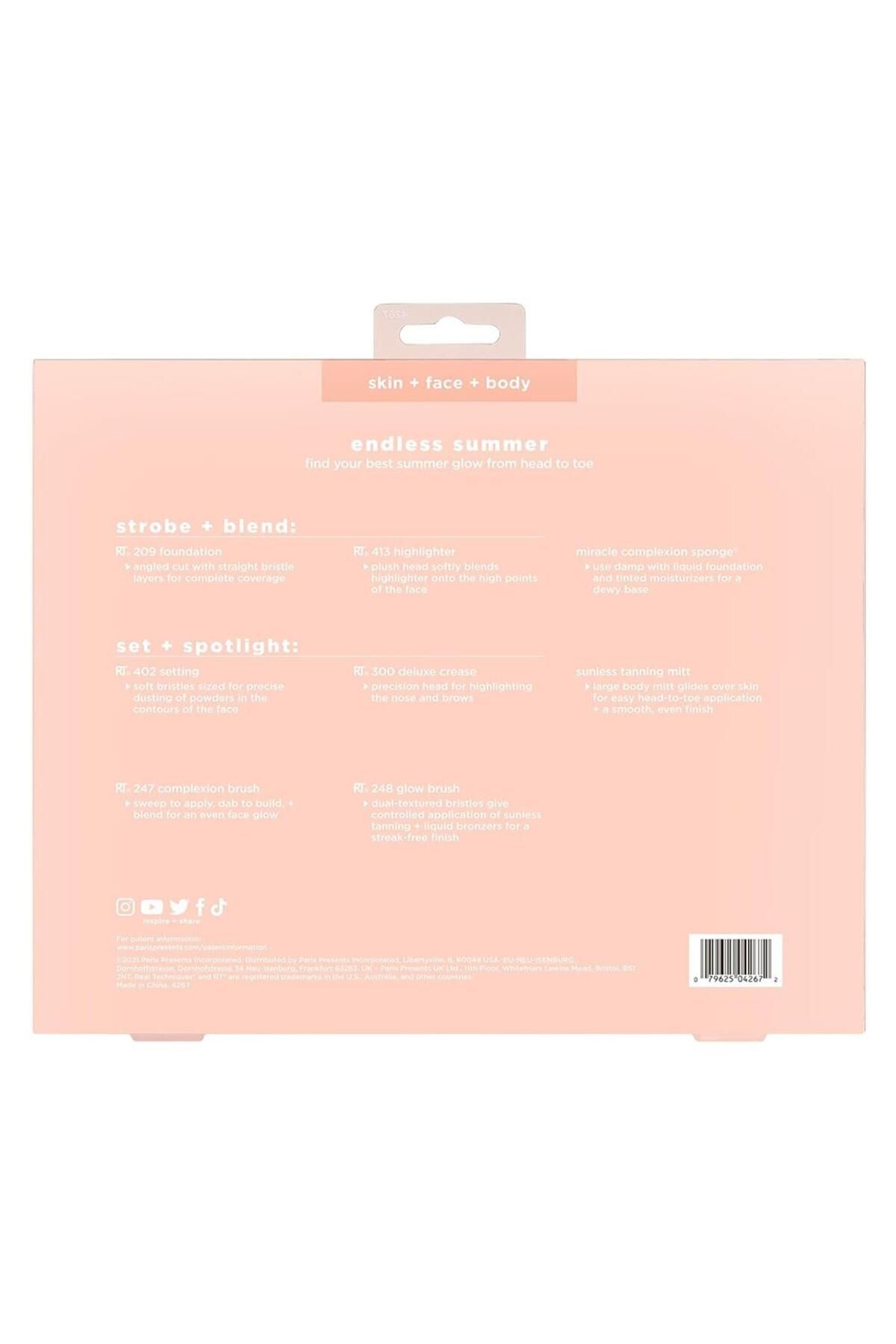 Real Techniques-RT-4267 Endless Summer - Makeup Brush Set 4