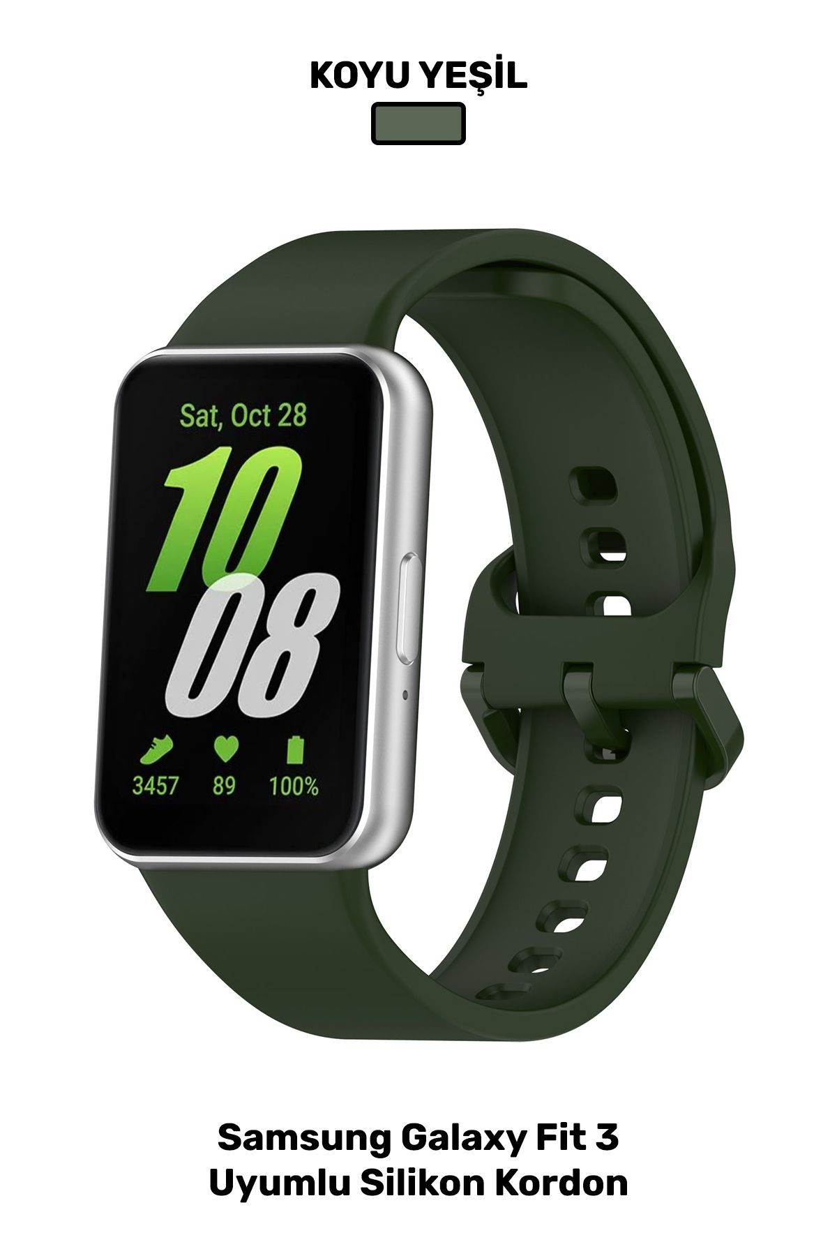 CONOCER Samsung Galaxy Fit 3 Uyumlu Tasar m Sport Yumu ak Yuksek Kalite Silikon Kordon Fiyat Yorumlar Trendyol