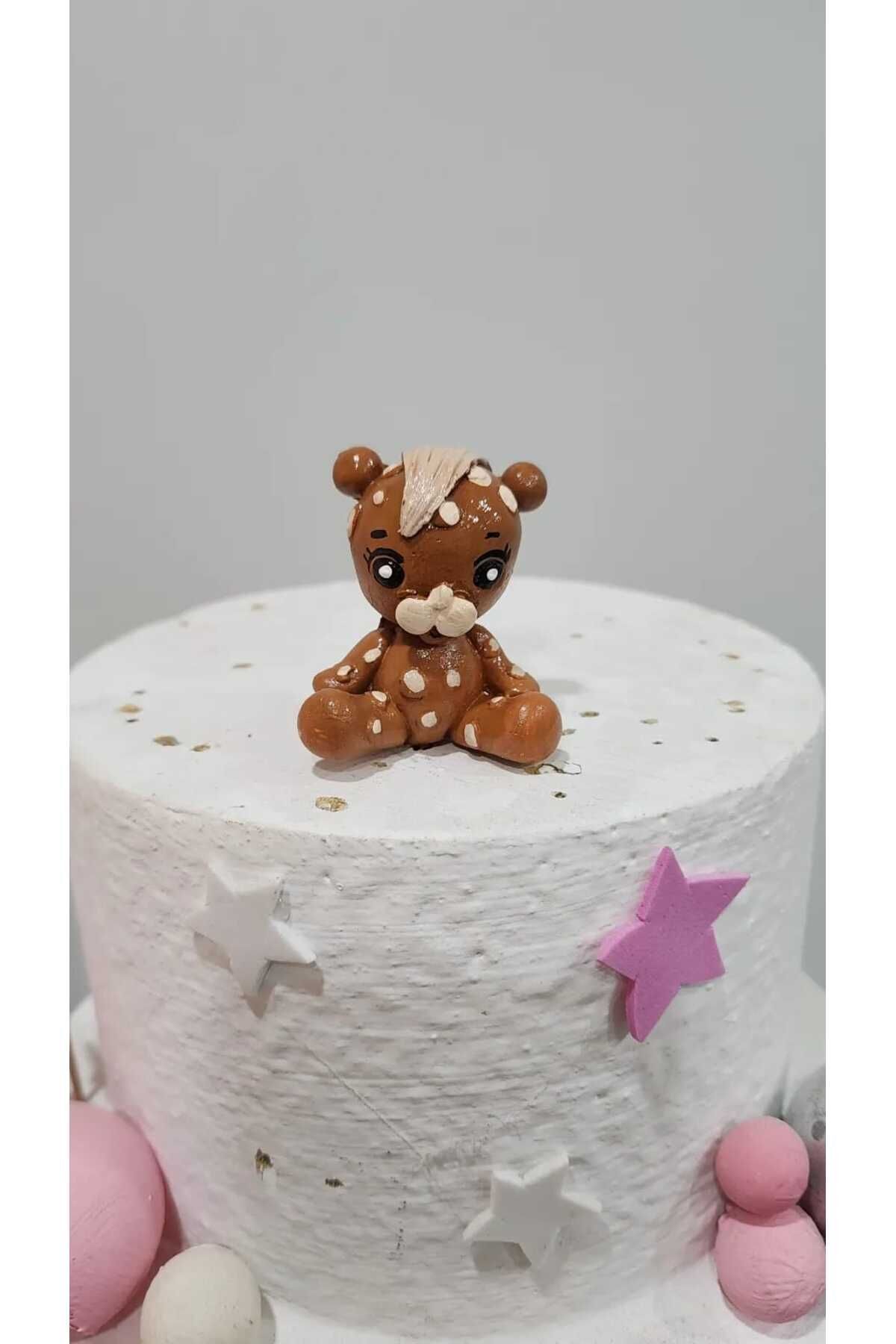 Safari Maket Kürdanlı Cupcake Pasta Süsü Doğum Günü Süsleri Pasta Kürdanı Kürdan Süsü