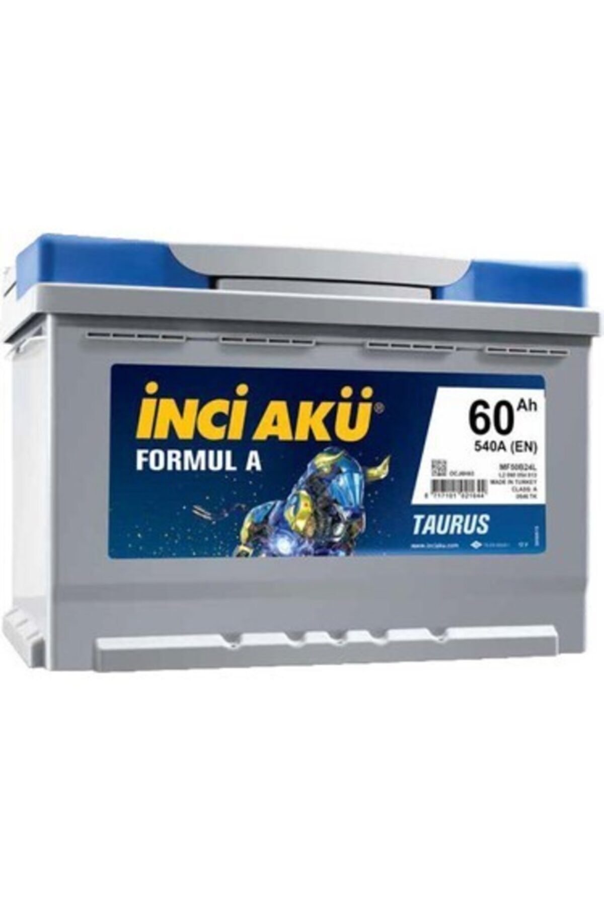 İnci Formül A Taurus 60Ah 540A Akü