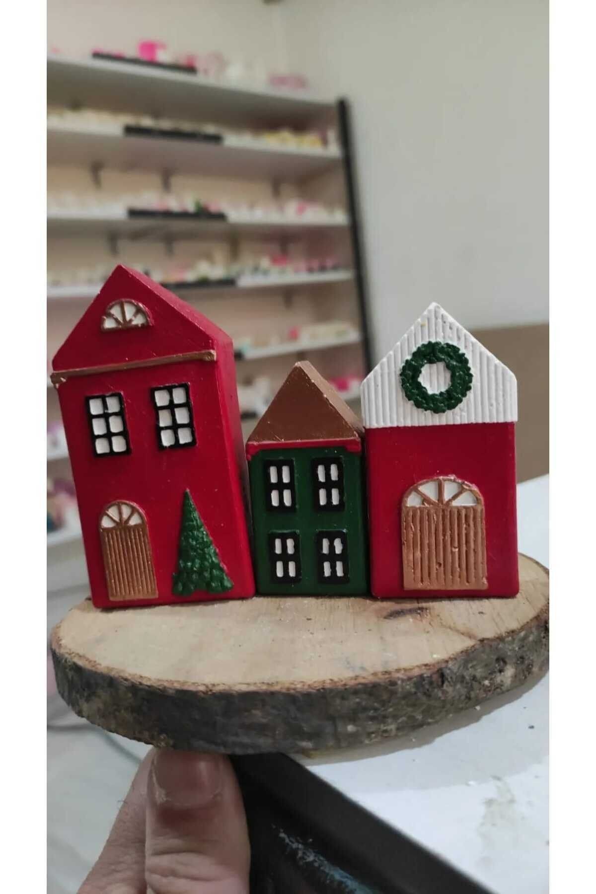 3 Adet Minyatür Ev Maket Kürdanlı Cupcake Pasta Süsü Doğum Günü Süsleri Pasta Kürdanı