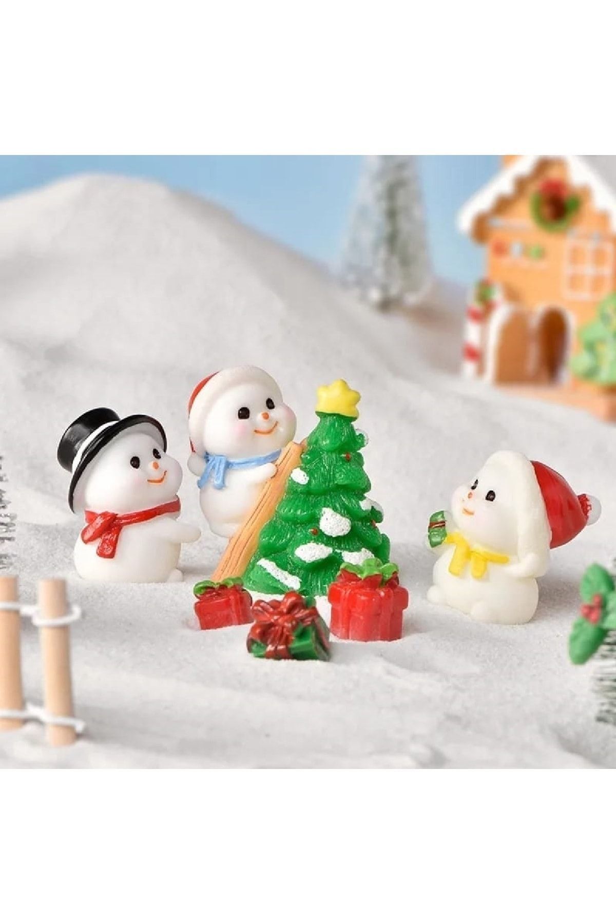 Kardan Adamlar 7 Parça Teraryum Objeleri Teraryum Süsleri Saksı Süsleri Minyatür Obje