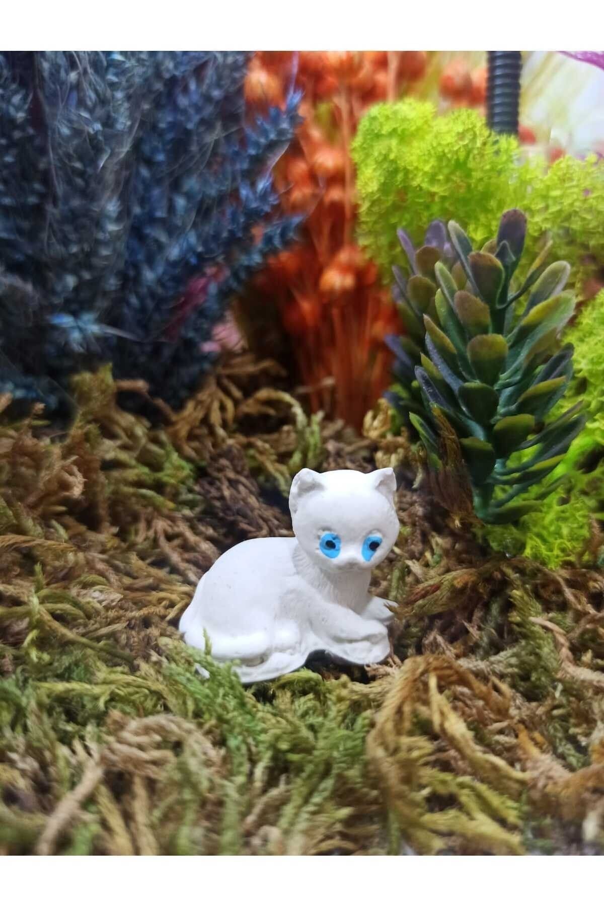 2 Adet Kedi Maket Kürdanlı Cupcake Pasta Süsü Doğum Günü Süsleri Pasta Kürdanı Kürdan Süsü