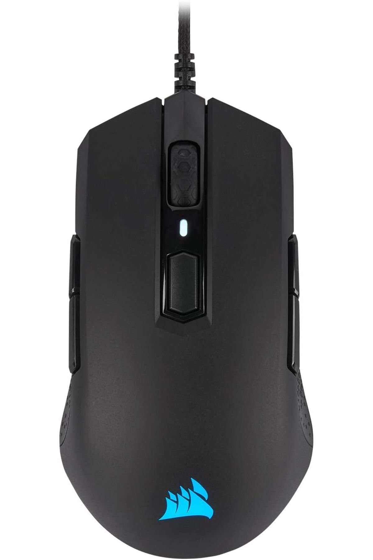 Corsair-M55 RGB Pro Wired Gaming Mouse, 12400 DPI Sensor, Ambidextrous Design, 8 Programmable Buttons, Black 1