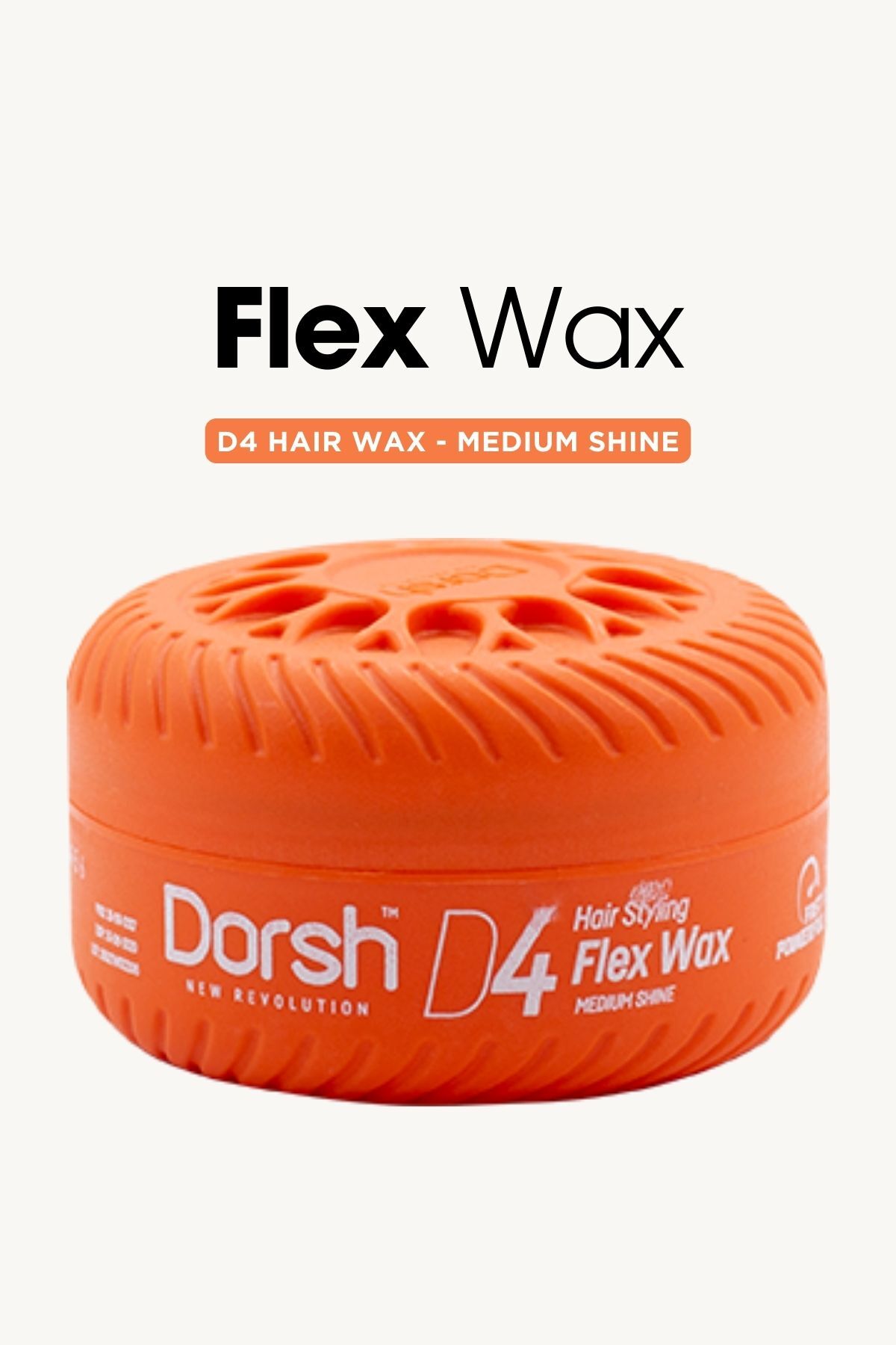 Saç Şekillendirici Wax Flex Wax D4 150 ml — 56463659456 — تصویر 3 از 3