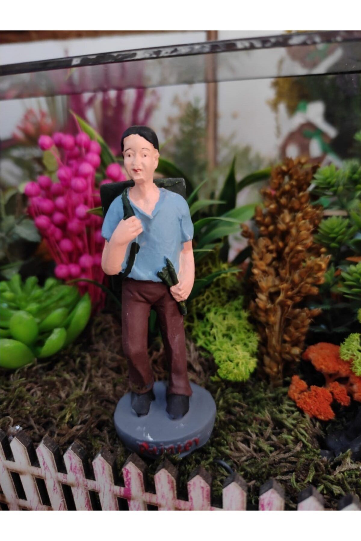 Izci Kamp Teraryum Minyatür Obje Teraryum Diorama Malzemeleri Teraryum Objeleri