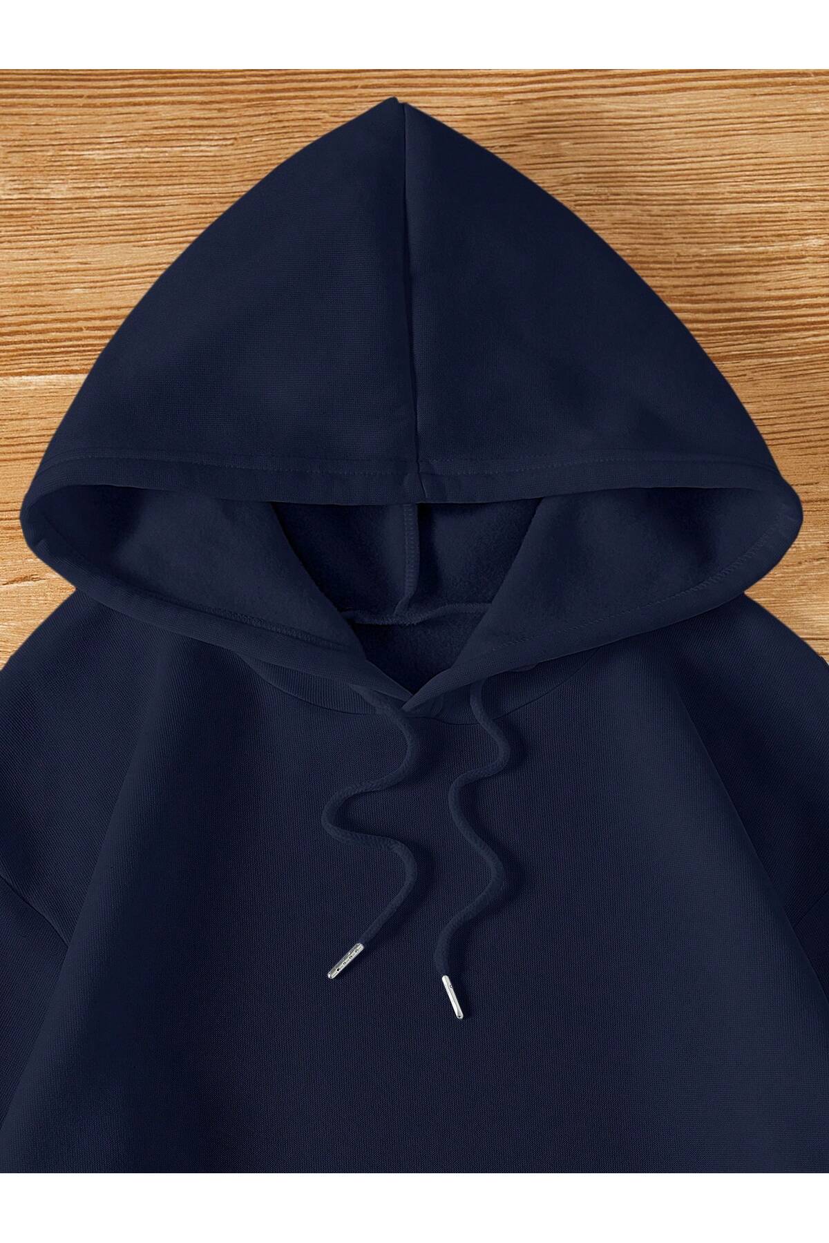 EYAX MODA Unisex Kapüşonlu Sweatshirt - Büyük Beden Sweatshirt görsel 4