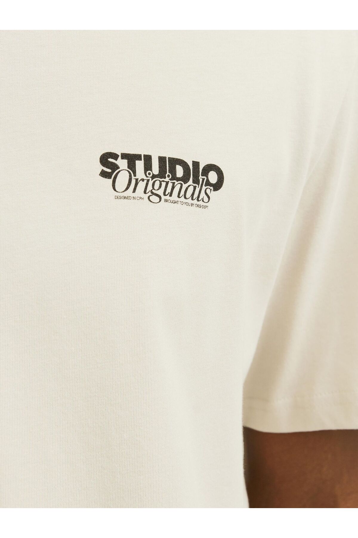 تیشرت مردانه بژ جک اند جونز | TYCA01EB0D170572458247826 اورجینال - تصویر 6