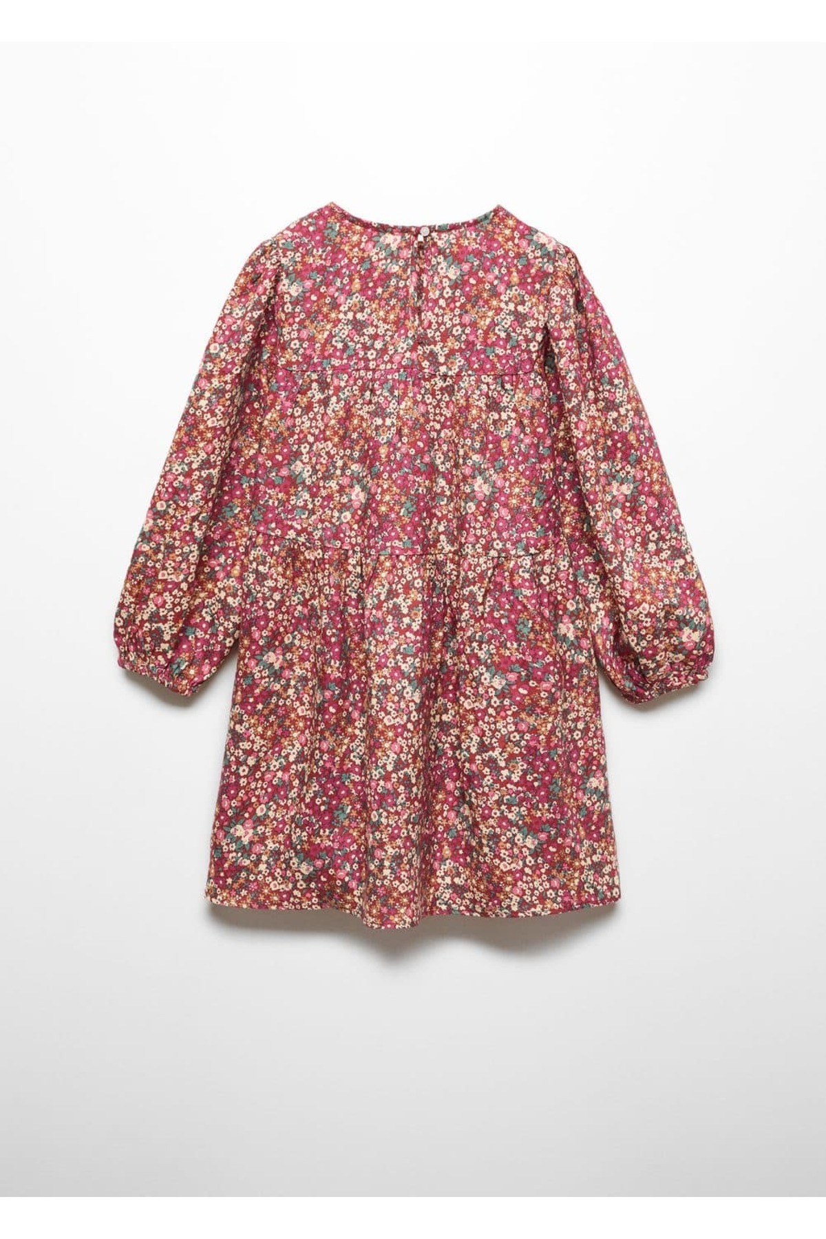 لباس مجلسی دخترانه قرمز منگوMANGO Kids | 67060667 اورجینال - تصویر 4