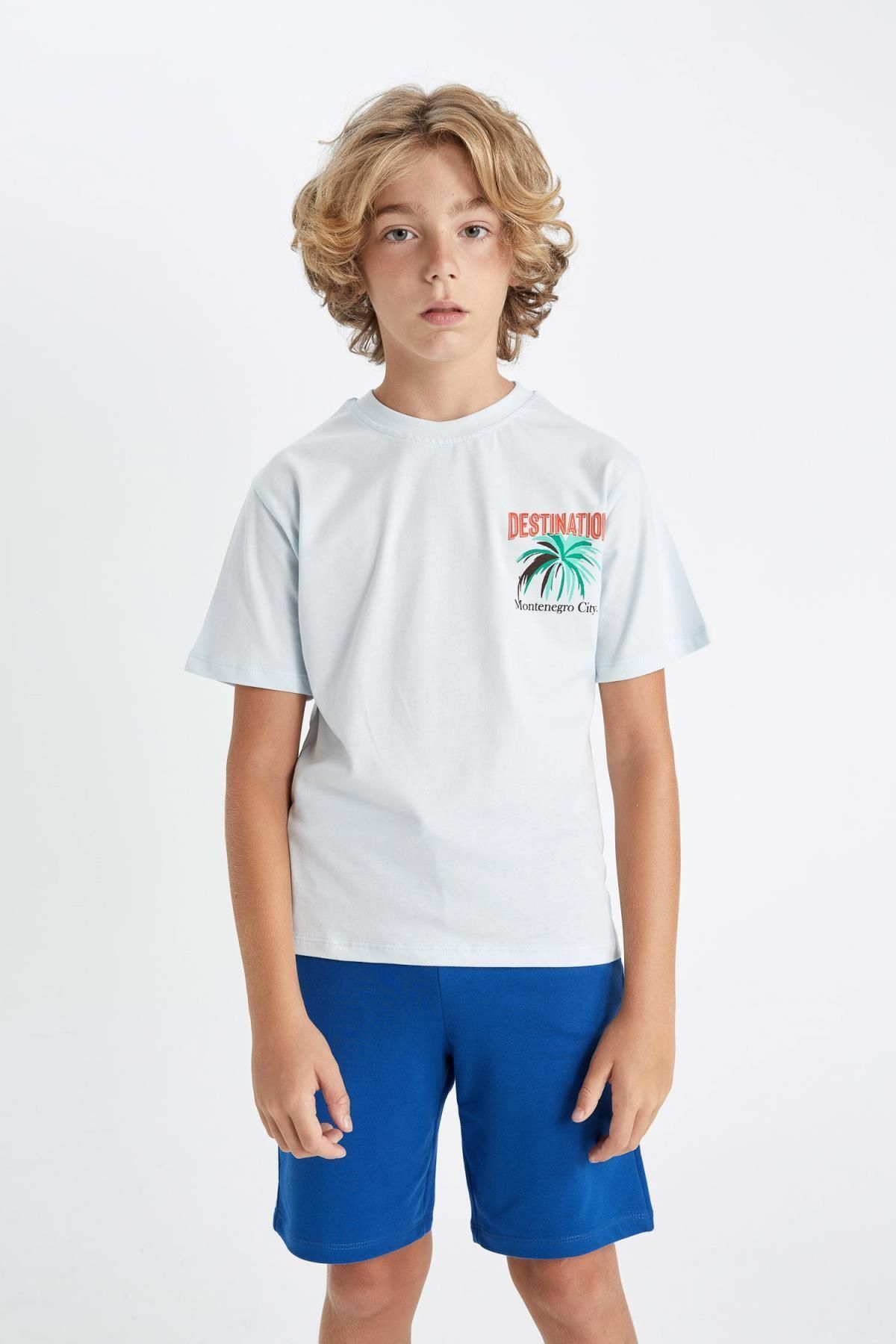 تی شرت پسرانه دفاکتو | D2231A824HS Defacto - Image 5