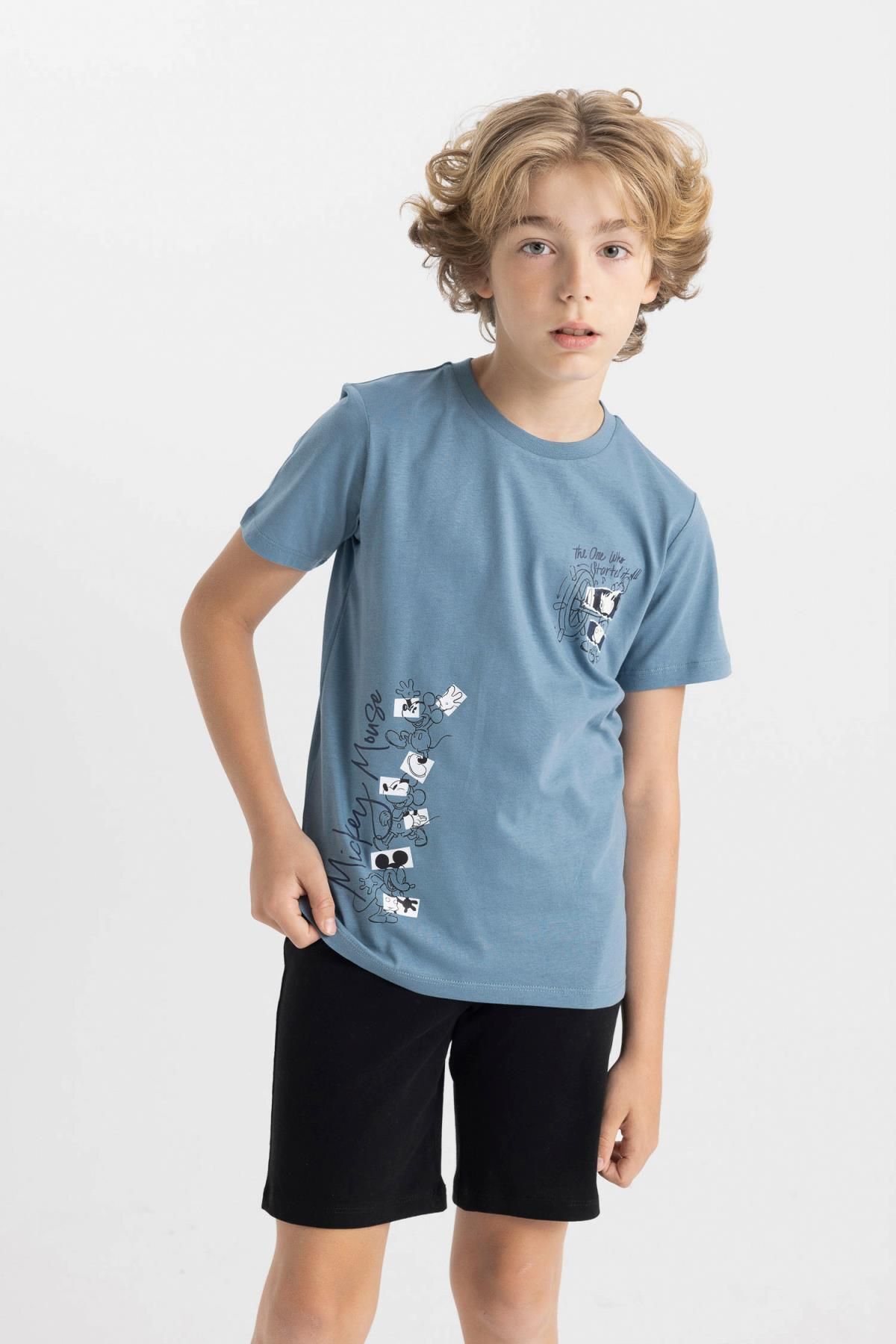 ست پیژامه پسرانه دفاکتو | C7914A824SM Defacto - Image 3