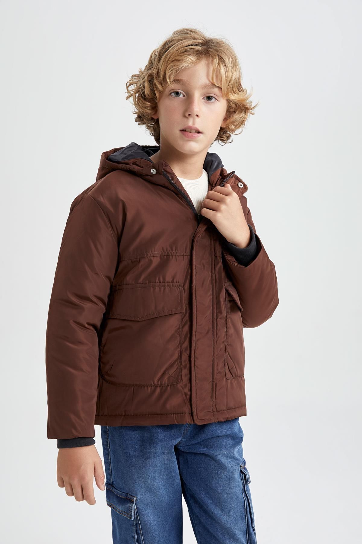 کاپشن پسرانه دفاکتو Defacto اورجینال پسرانه کد کالا A2265A823WN - تصویر 4