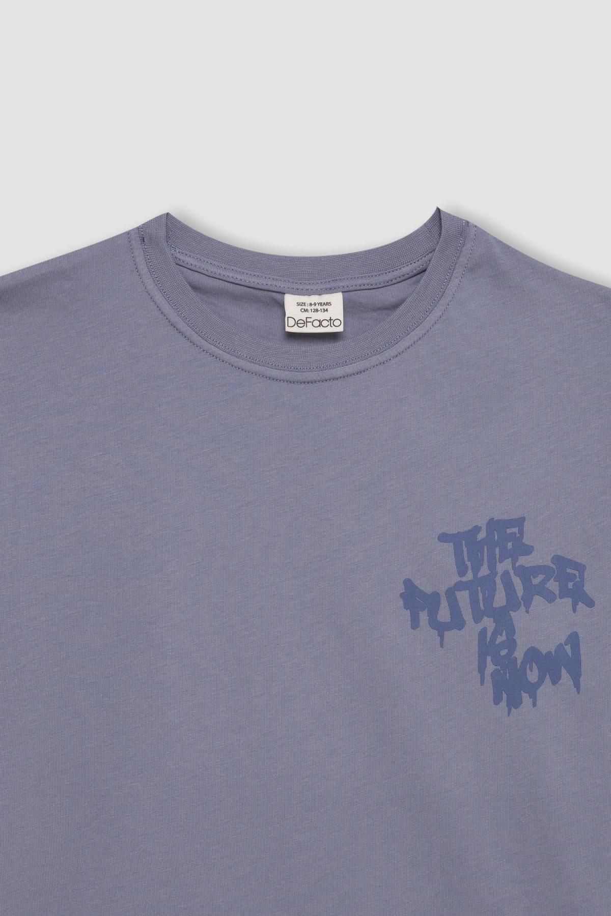 تی شرت پسرانه دفاکتو | C6282A824HS Defacto - Image 2