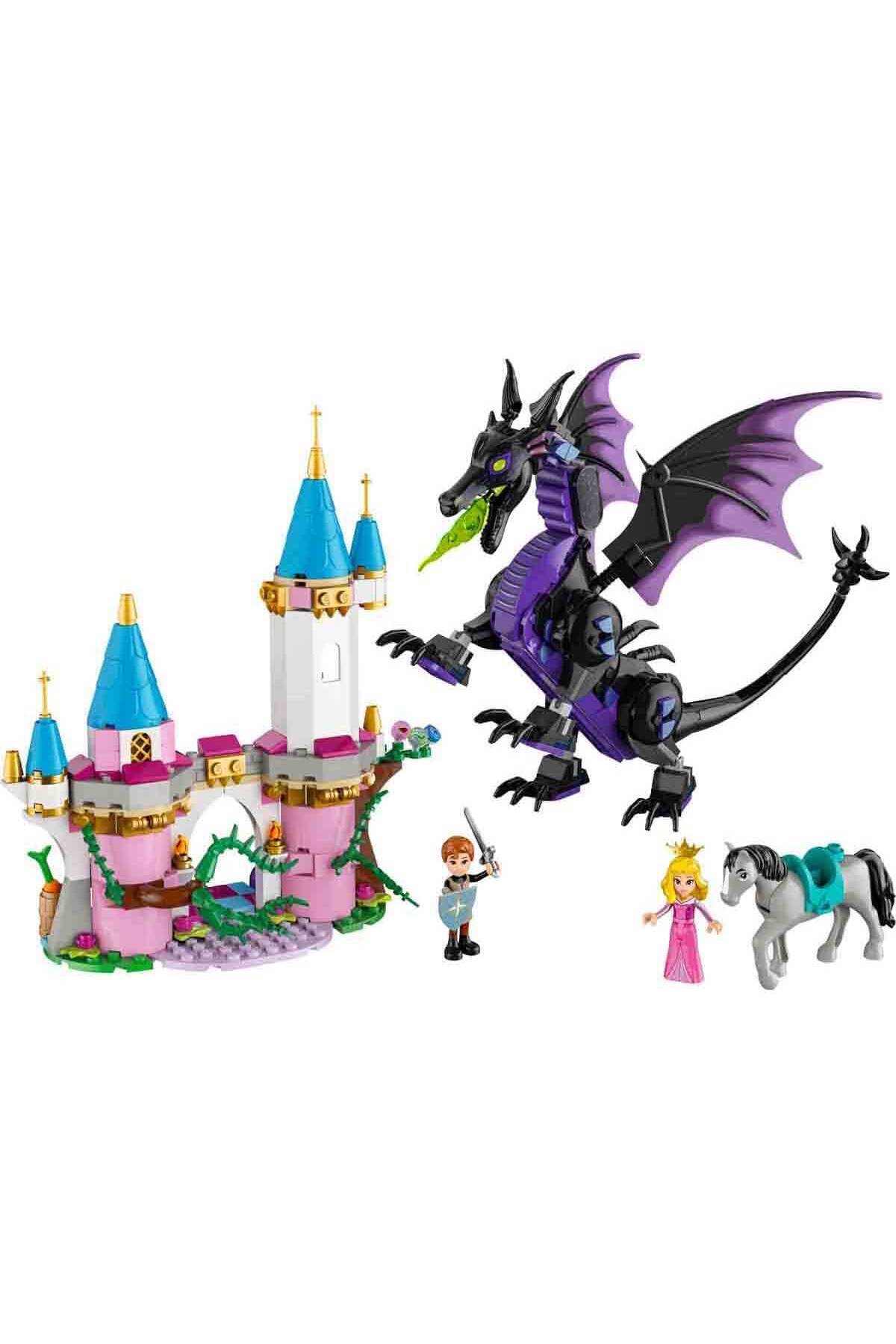 LEGO Disne y Prıncess Malefiz'in Ejderha Formu 43240 – 7 Yaş ve