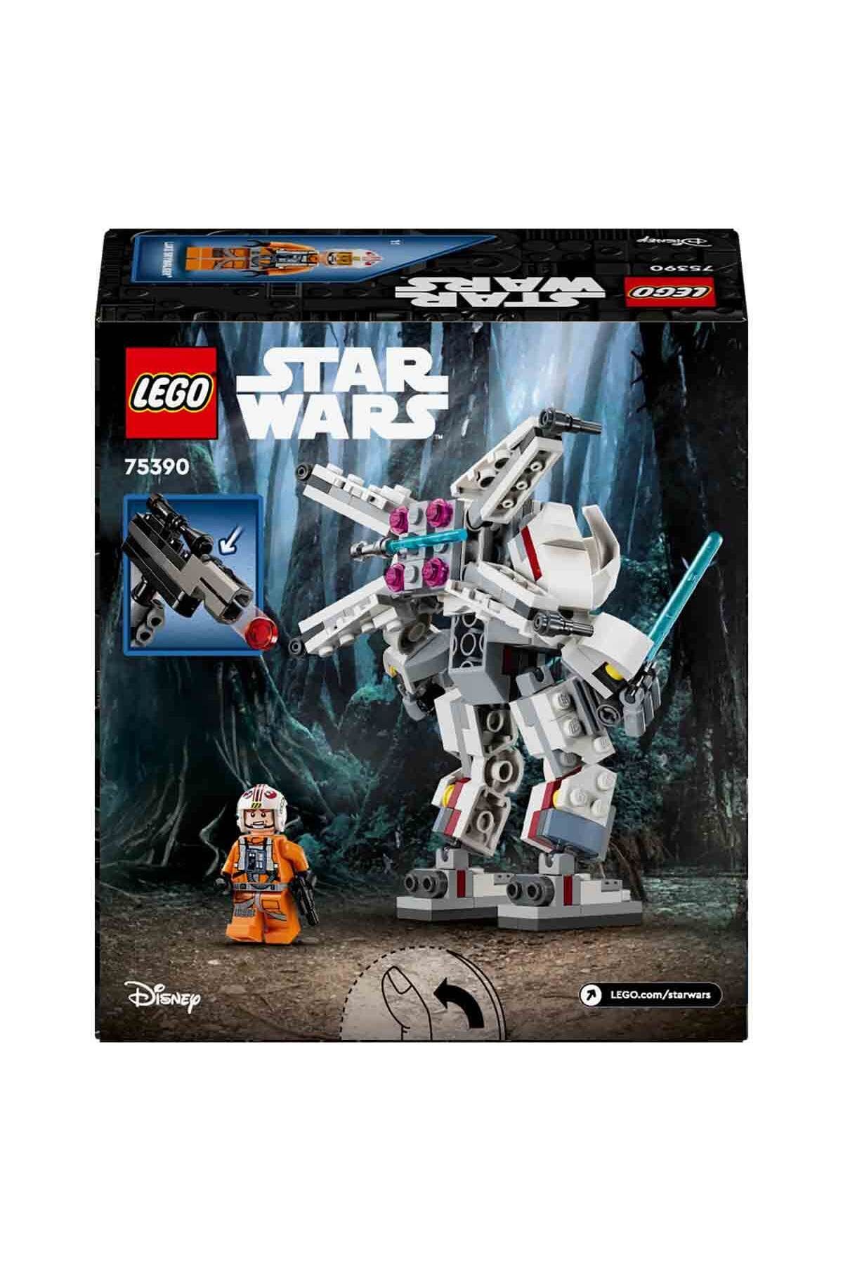 LEGO-Luke Skywalker X-Wing Robot - 75390, Can Be Built for Children Ages 6 and up 4