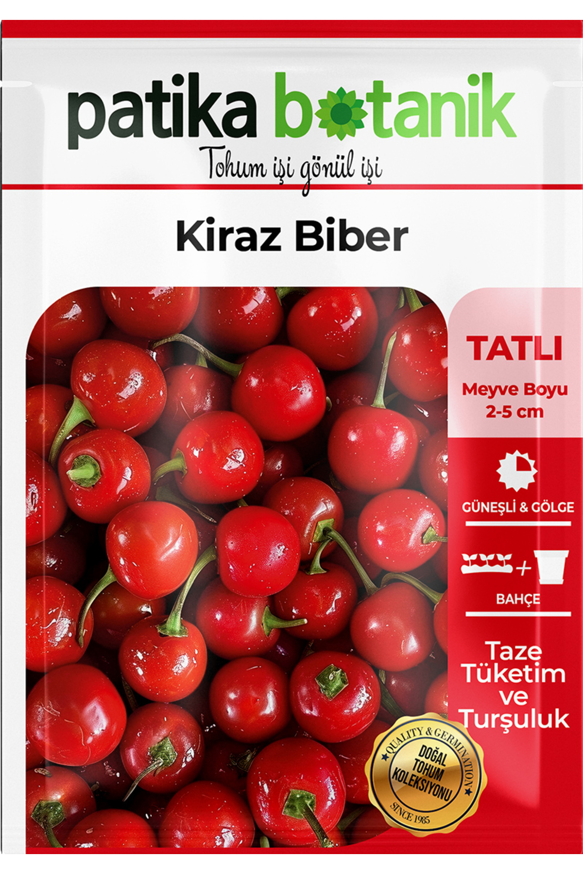 200 Adet Kiraz Biber Tohumu (TATLI) 3