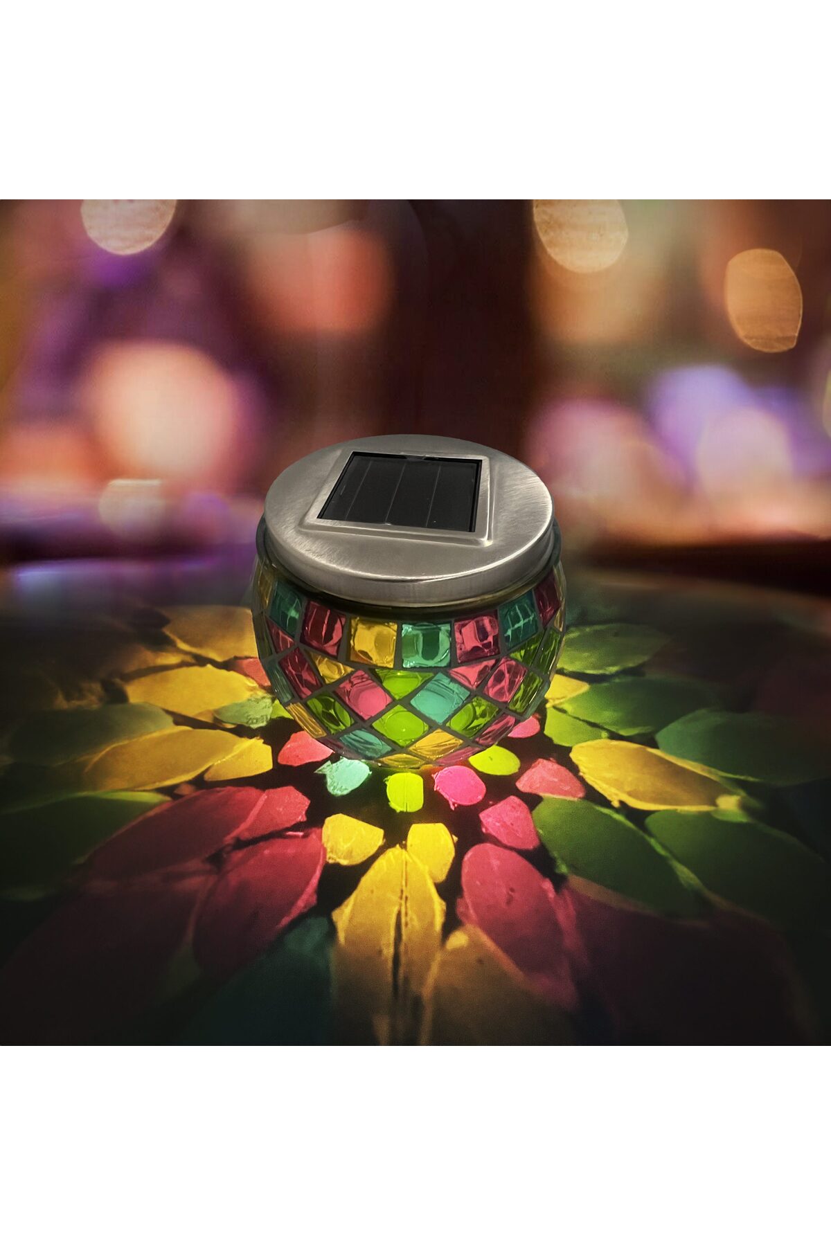 Petrix 23247 Solar Renkli Dekoratif Cam Küre Işık - Fiyatı, Yorumları