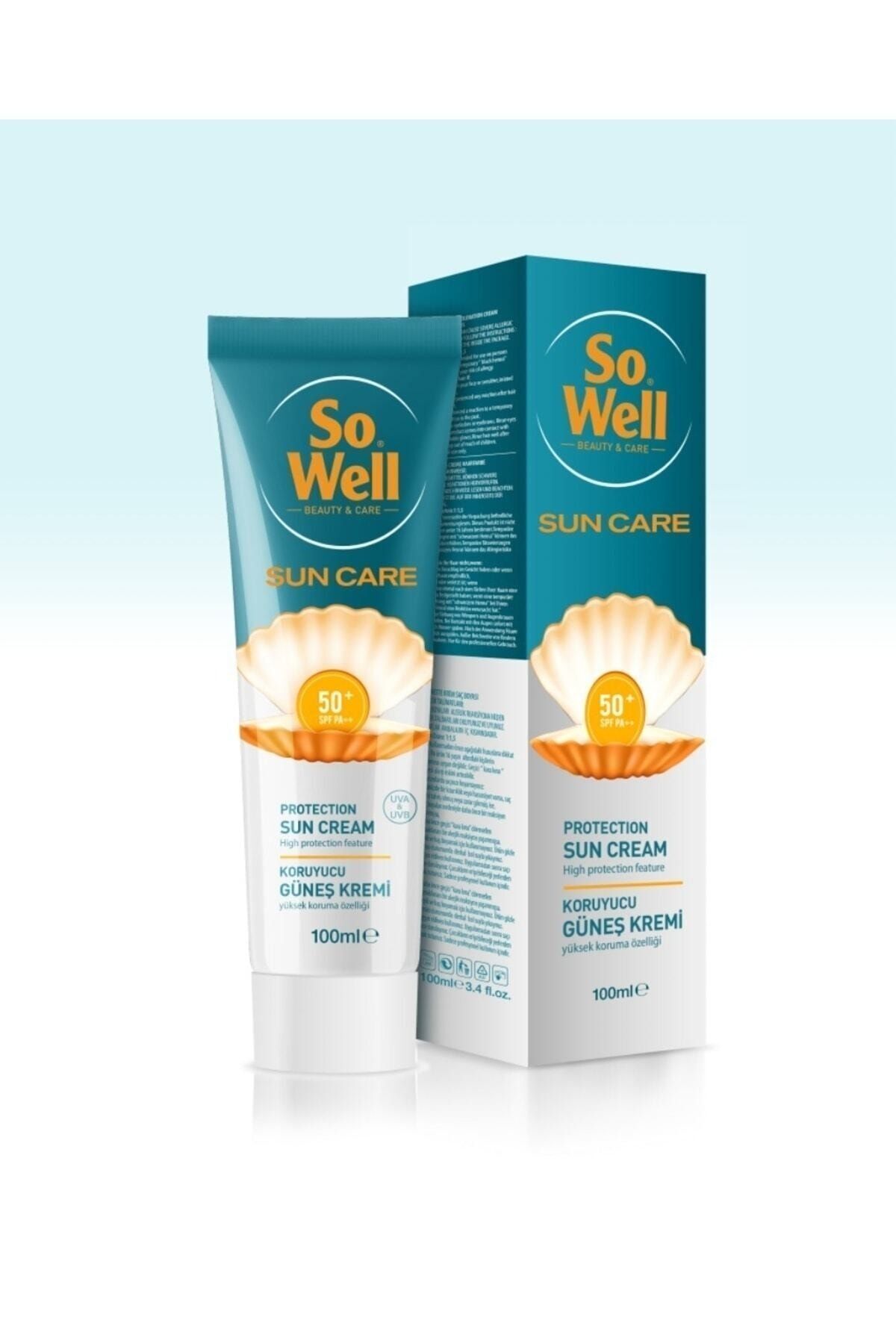 Genel Markalar So Well Güneş Kremi Spf50+ 100 Ml.