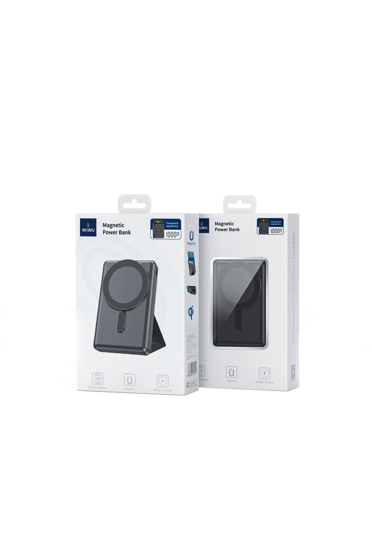 Jc-20 Hızlı Şarj Standlı Magsafe Wireless Powerbank 15w 10000mah Iphone 12-13-14 Serisi Uyumlu 6