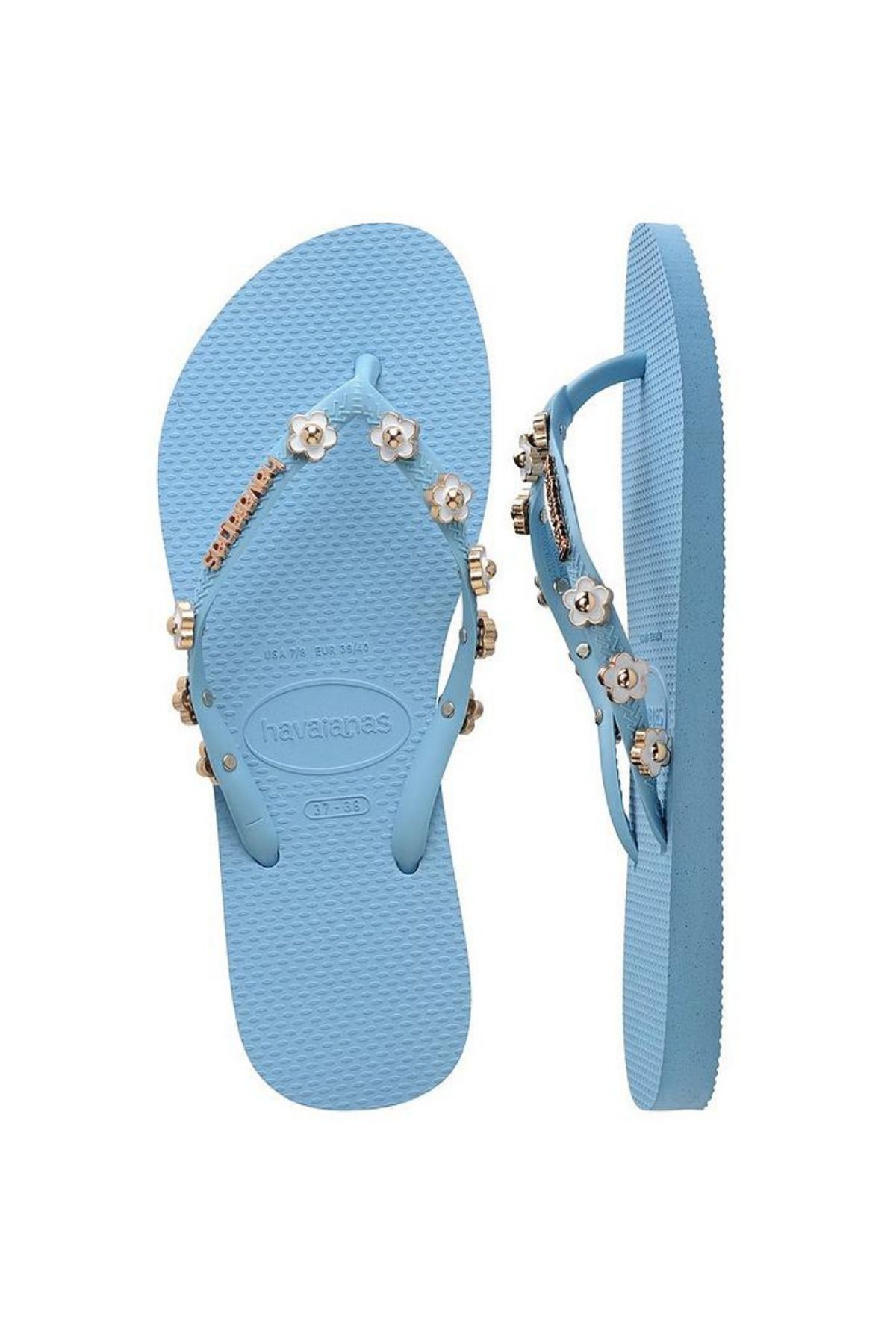 دمپایی آبی زنانه باریک و 1056 Havaianas