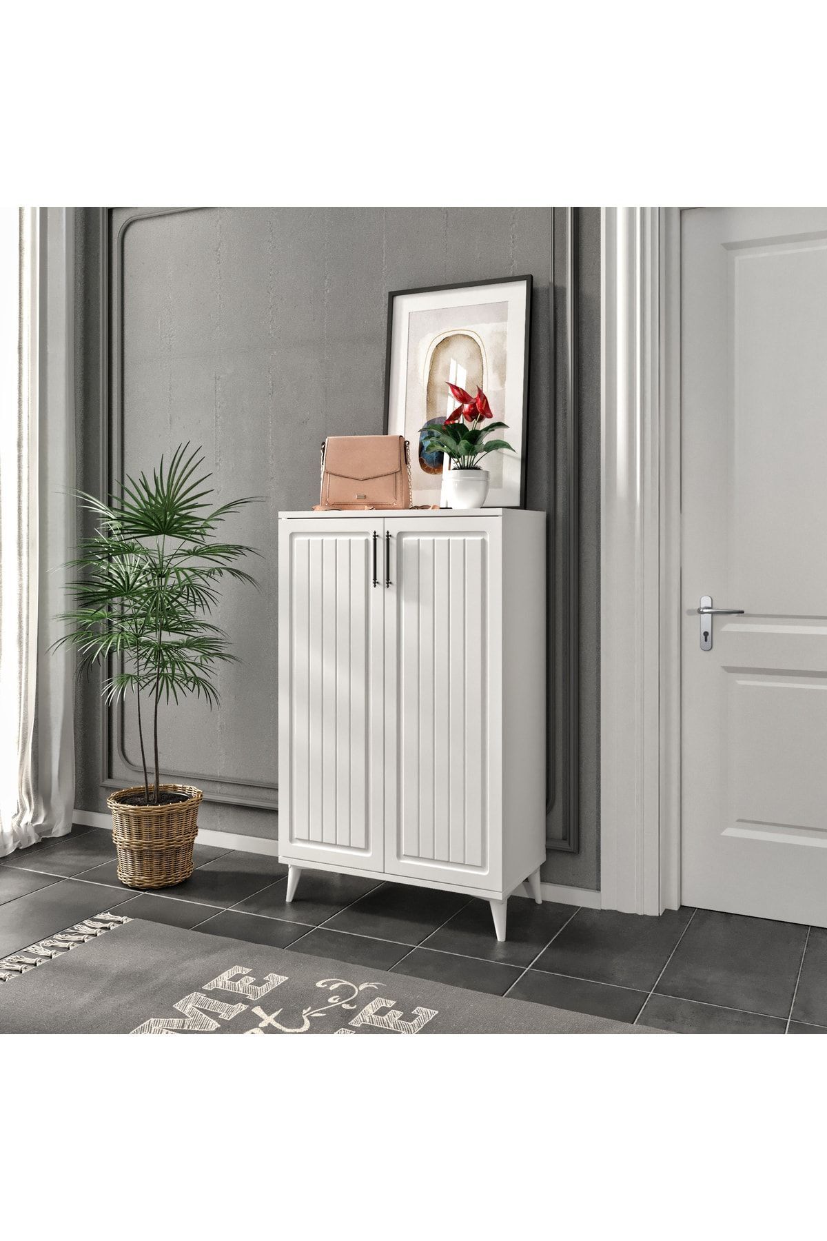 Fuga 6 Bölmeli Ayakkabılık %100 Mdf