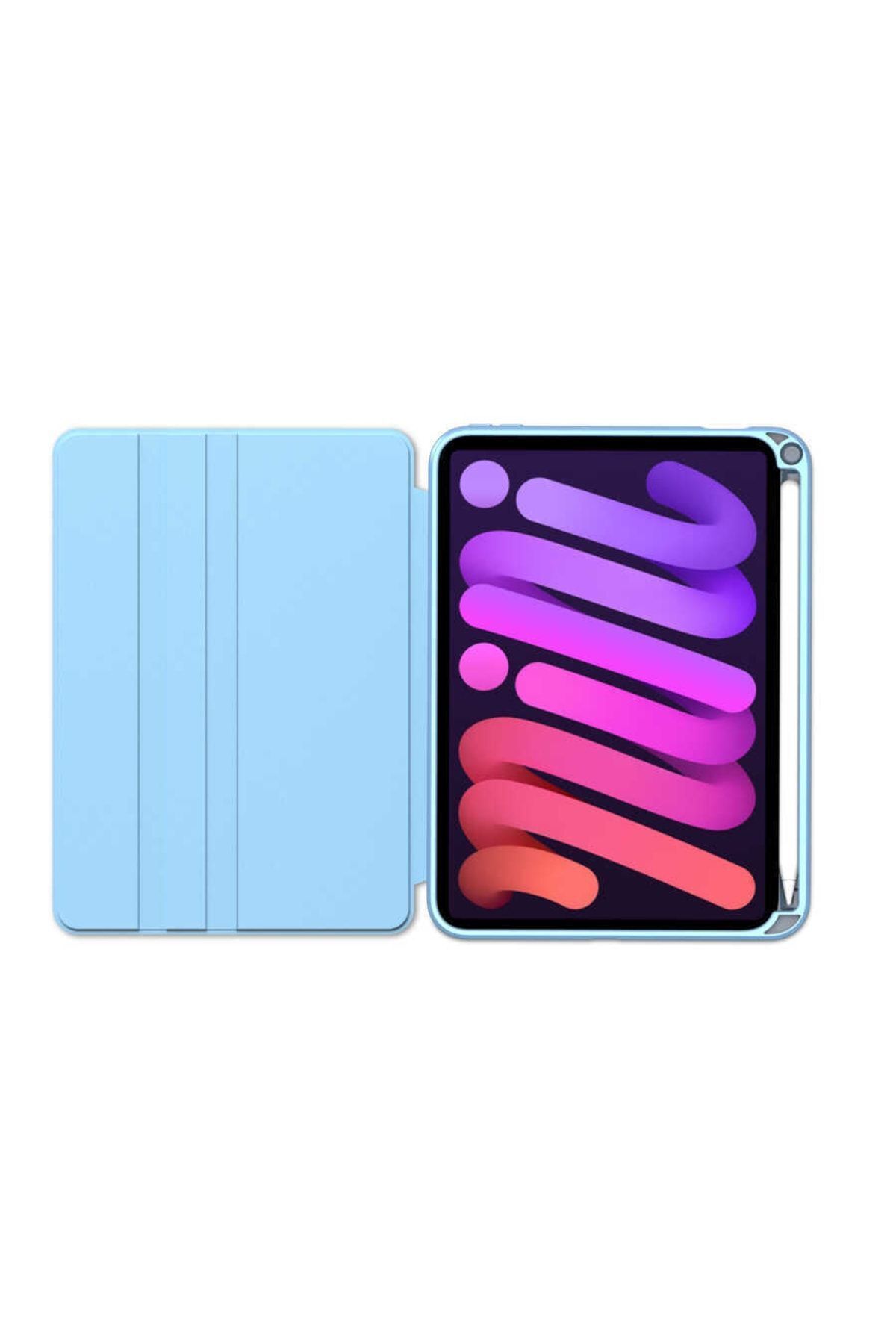 WIWU-Ipad Mini 2021 (6th GENERATION) Case Zore Nayn Rotatable Stand Case 4