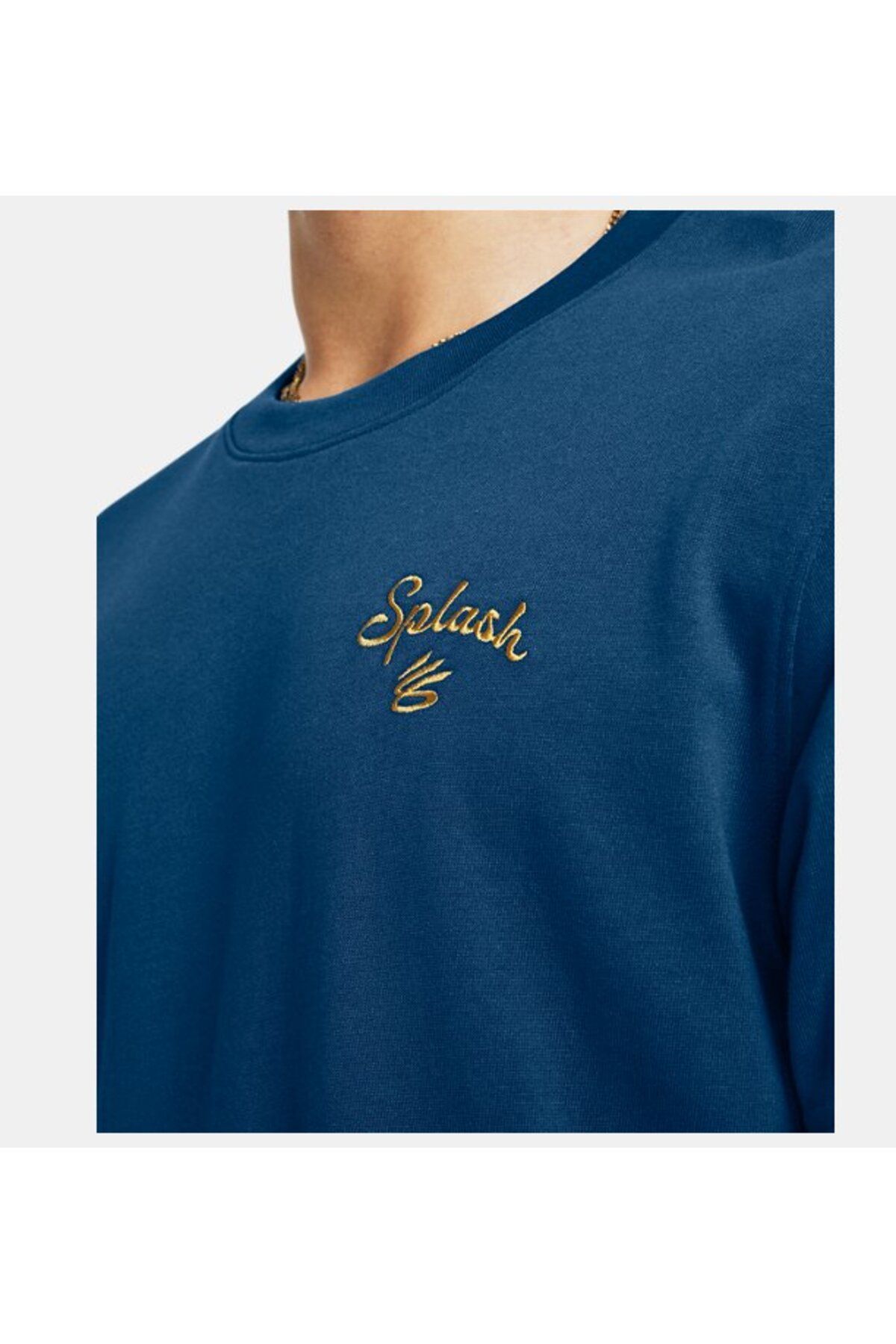 تی شرت ورزشی آبی مردانه چلپ چلوپ گلدوزی شده 426 Under Armour