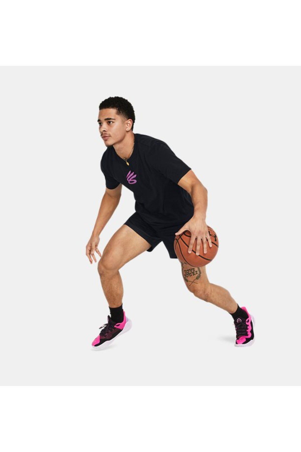 شورت ورزشی مشکی مردانه بافندگی 1383373 001 Under Armour
