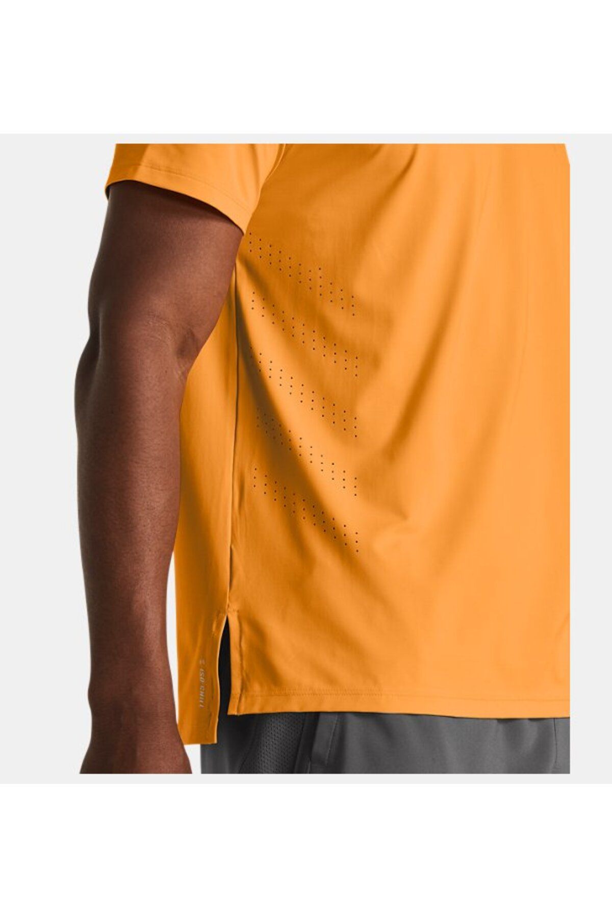 تی شرت ورزشی نارنجی مردانه راه اندازی UA آستین کوتاه نخبگان 1382648 803 Under Armour