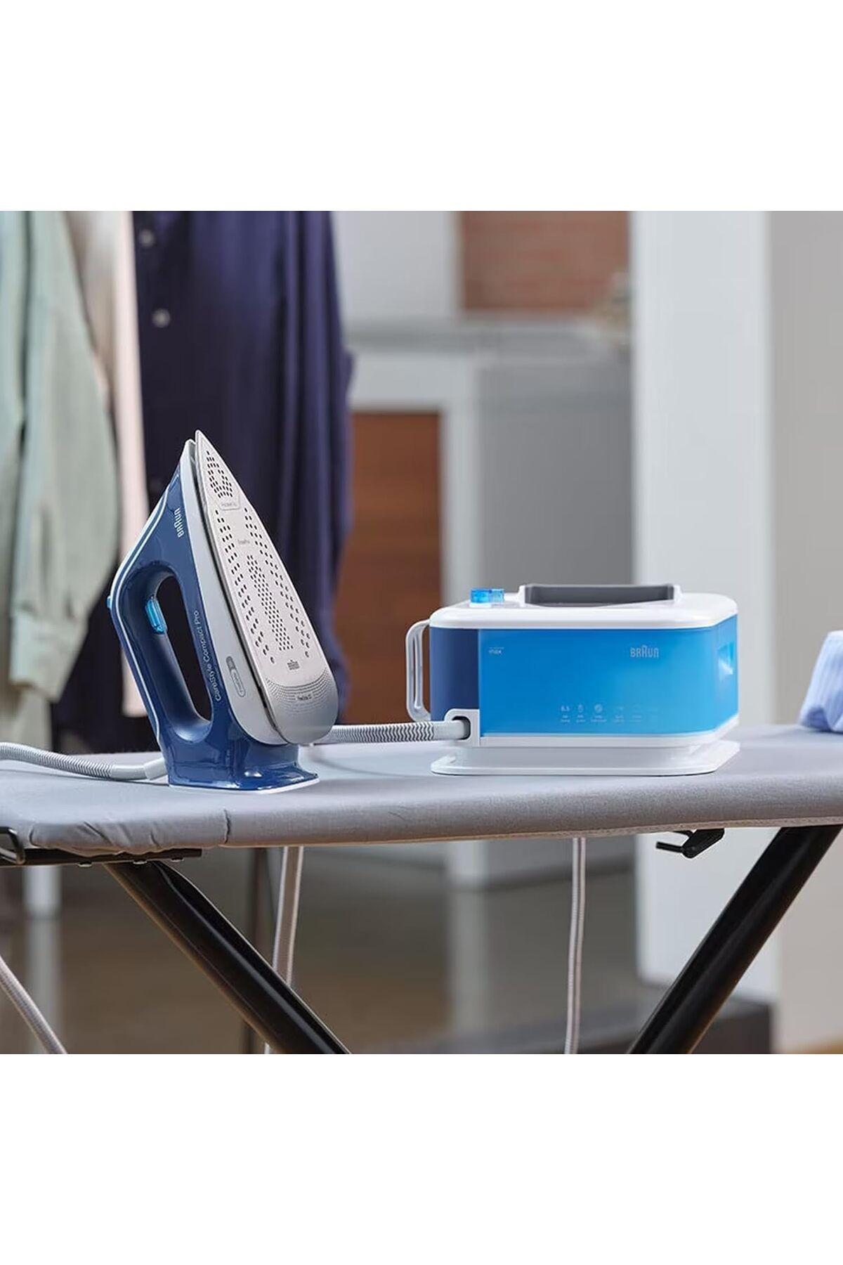 Braun-CareStyle Compact Pro Steam Generator Vertical Steaming, iCare, Turbo mode, Auto Off - IS 2565 8