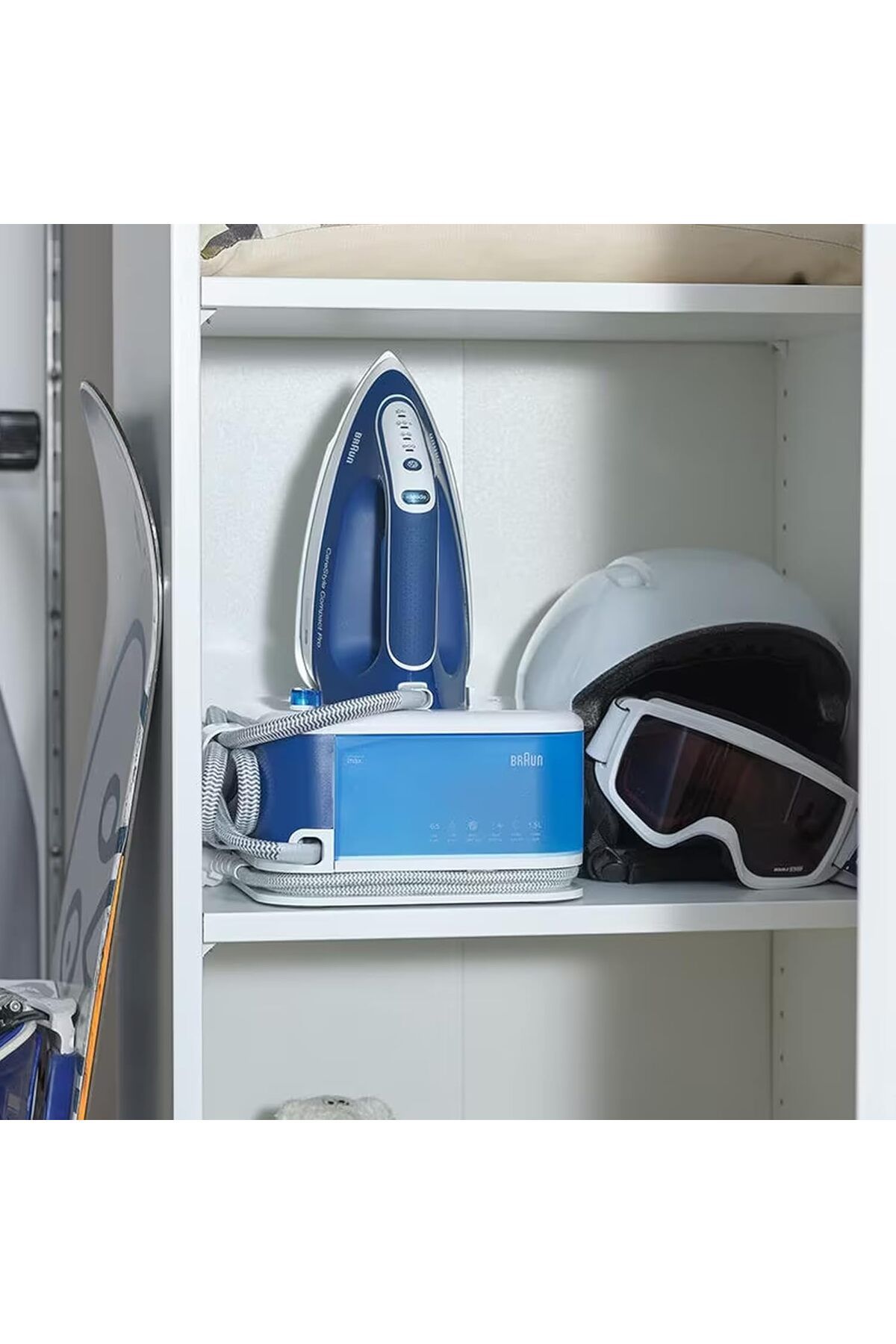 Braun-CareStyle Compact Pro Steam Generator Vertical Steaming, iCare, Turbo mode, Auto Off - IS 2565 7