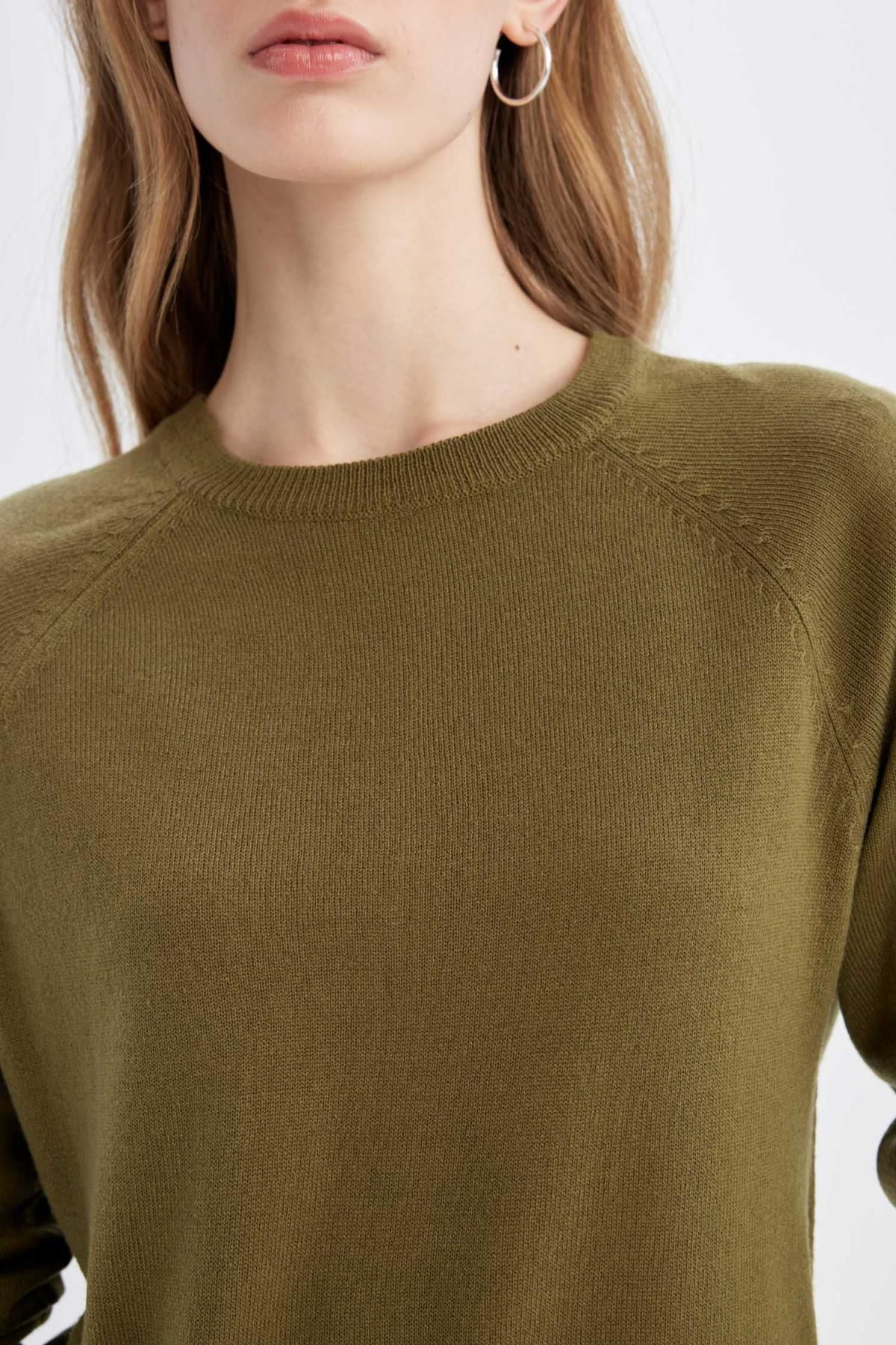 بافت زنانه دفاکتو | I6913AZ24WN Defacto - Image 4