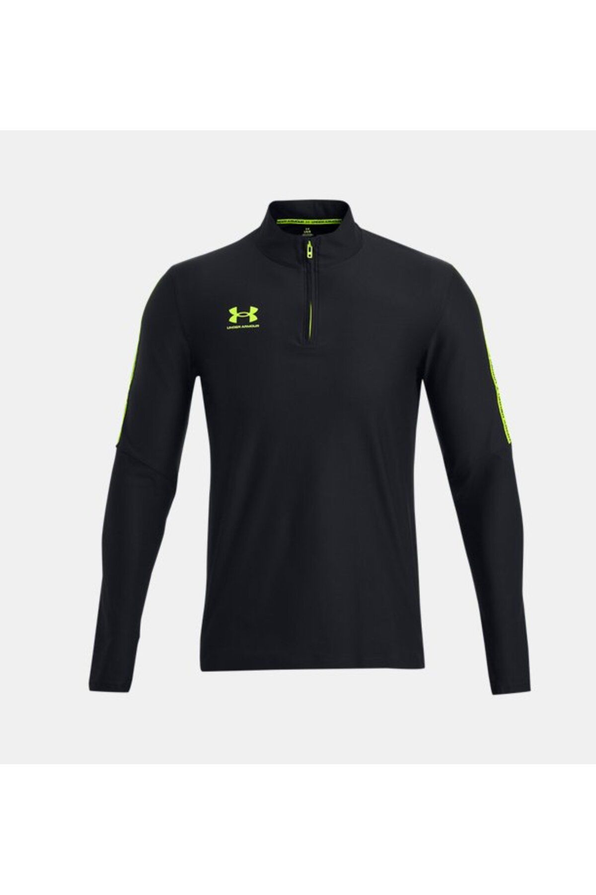 تی شرت ورزشی مشکی مردانه UA Challenger Pro ¼ زیپ 1382114 002 Under Armour
