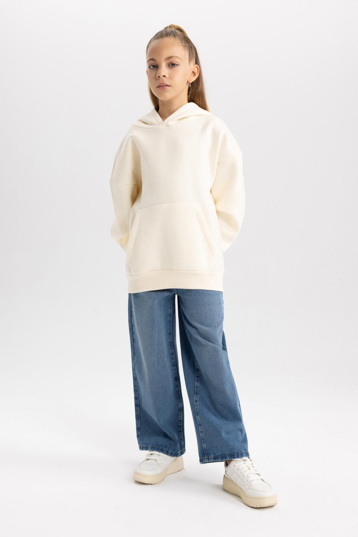 سویشرت دخترانه دفاکتو Defacto اورجینال دخترانه کد کالا A7425A823AU - تصویر 2