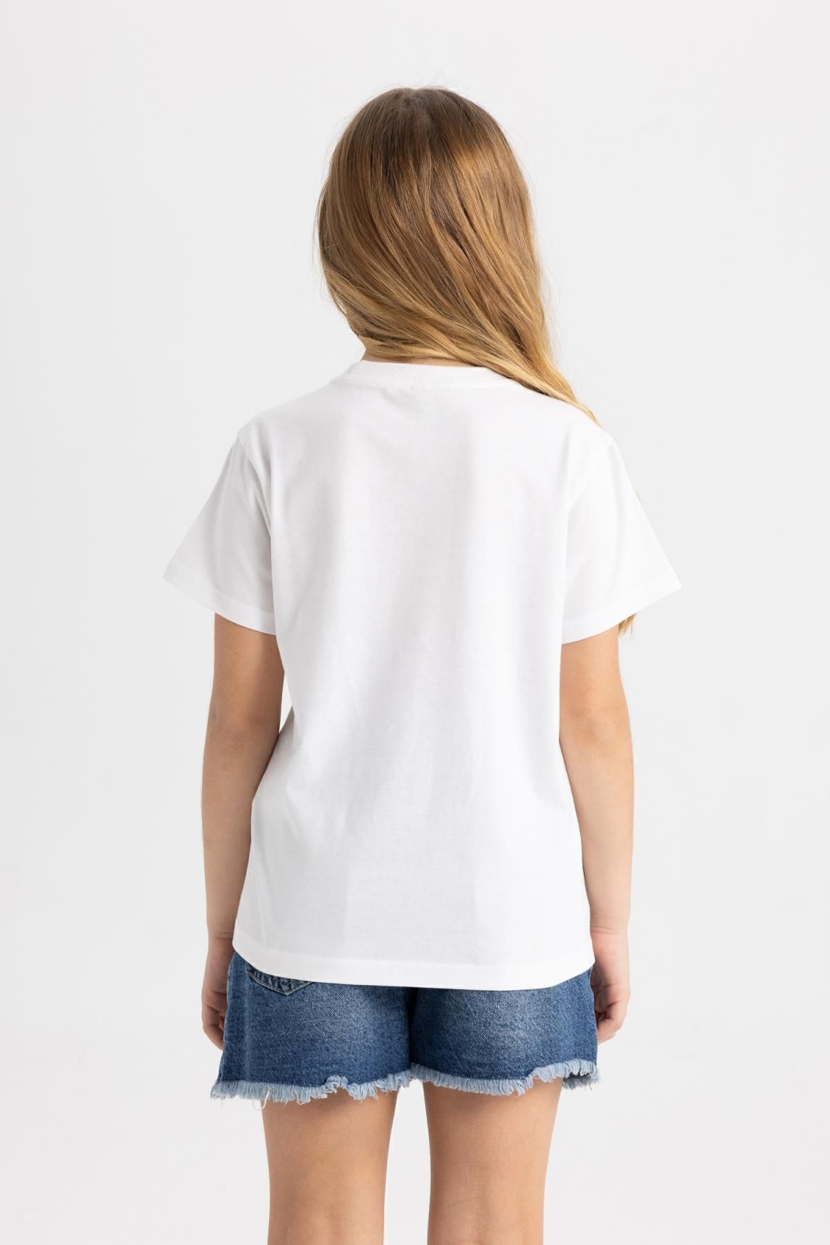 تیشرت دخترانه دفاکتو Defacto اورجینال دخترانه کد کالا B5088A824SM - تصویر 6