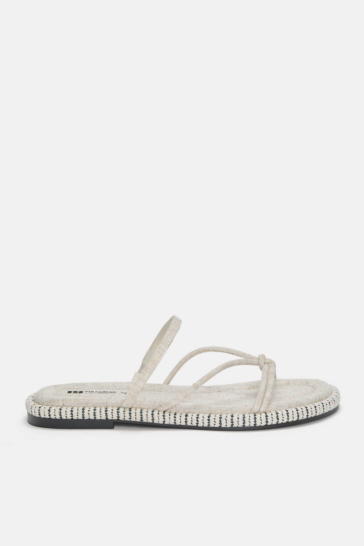 صندل زنانه Pull Bear دمپایی مسطح با باند Pull & Bear