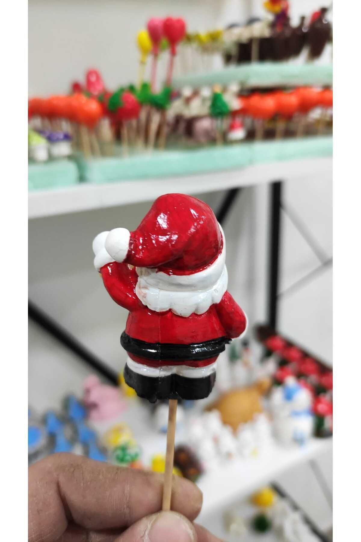 Noel Baba Yılbaşı Noel Teraryum Objeleri Teraryum Diorama Malzemeleri Teraryum Süsleri Minyatür Obje