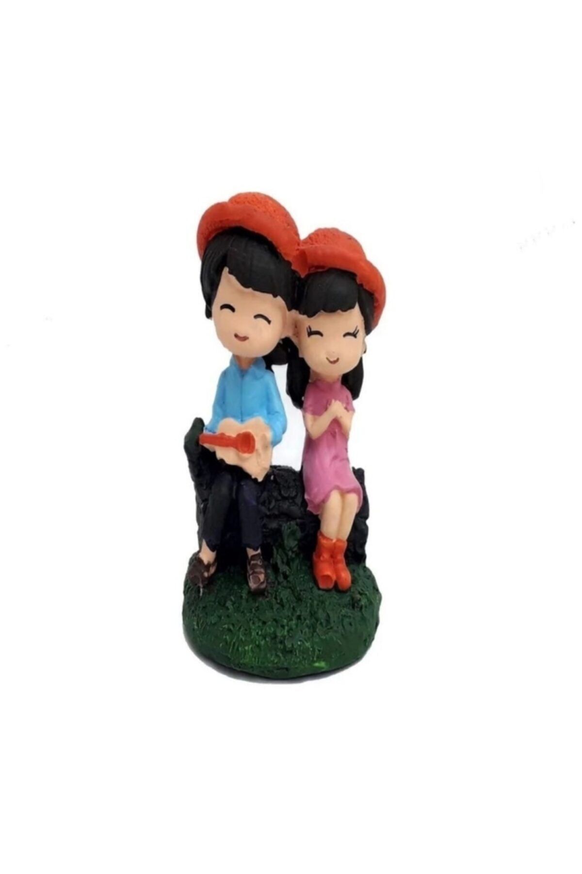 Gitarlı Sevgililer Teraryum Minyatür Obje Teraryum Diorama Malzemeleri Teraryum Objeleri