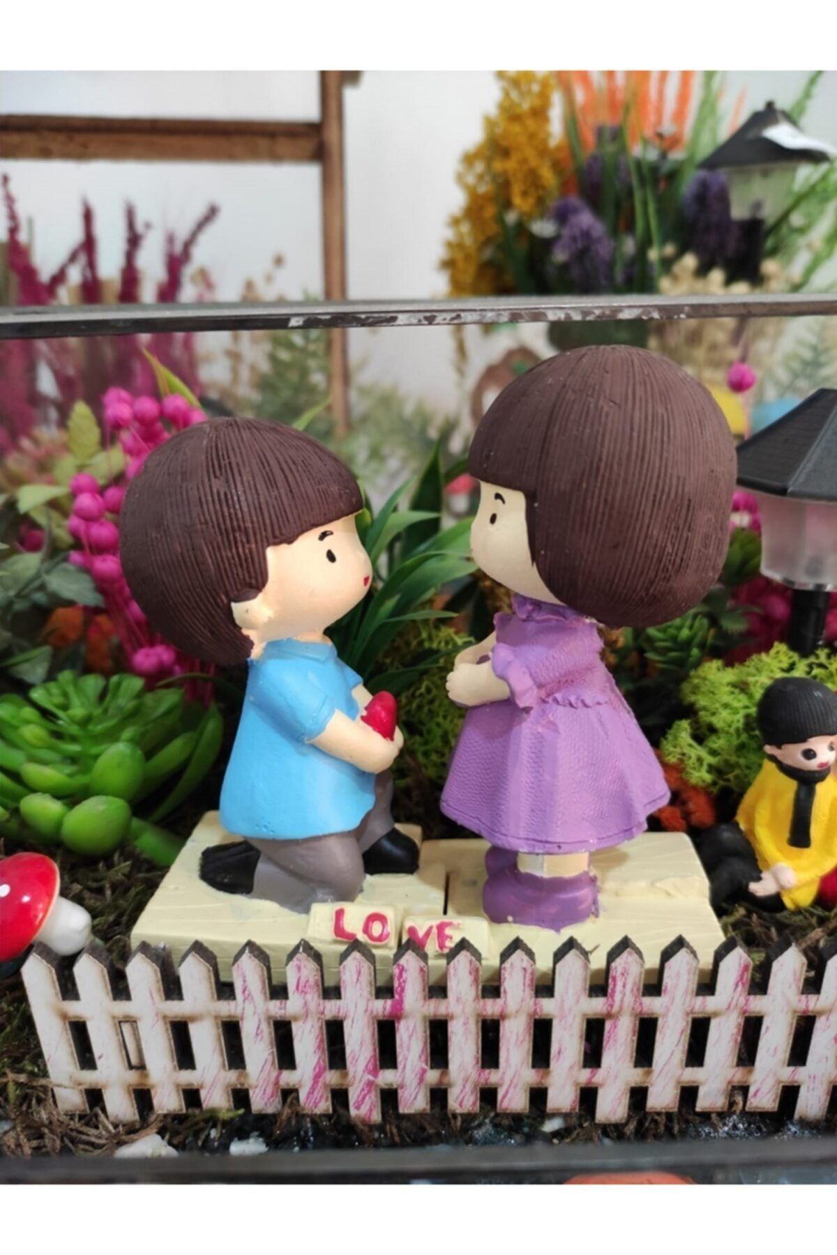 Evlenme Teklifi Teraryum Minyatür Obje Teraryum Diorama Malzemeleri Teraryum Objeleri