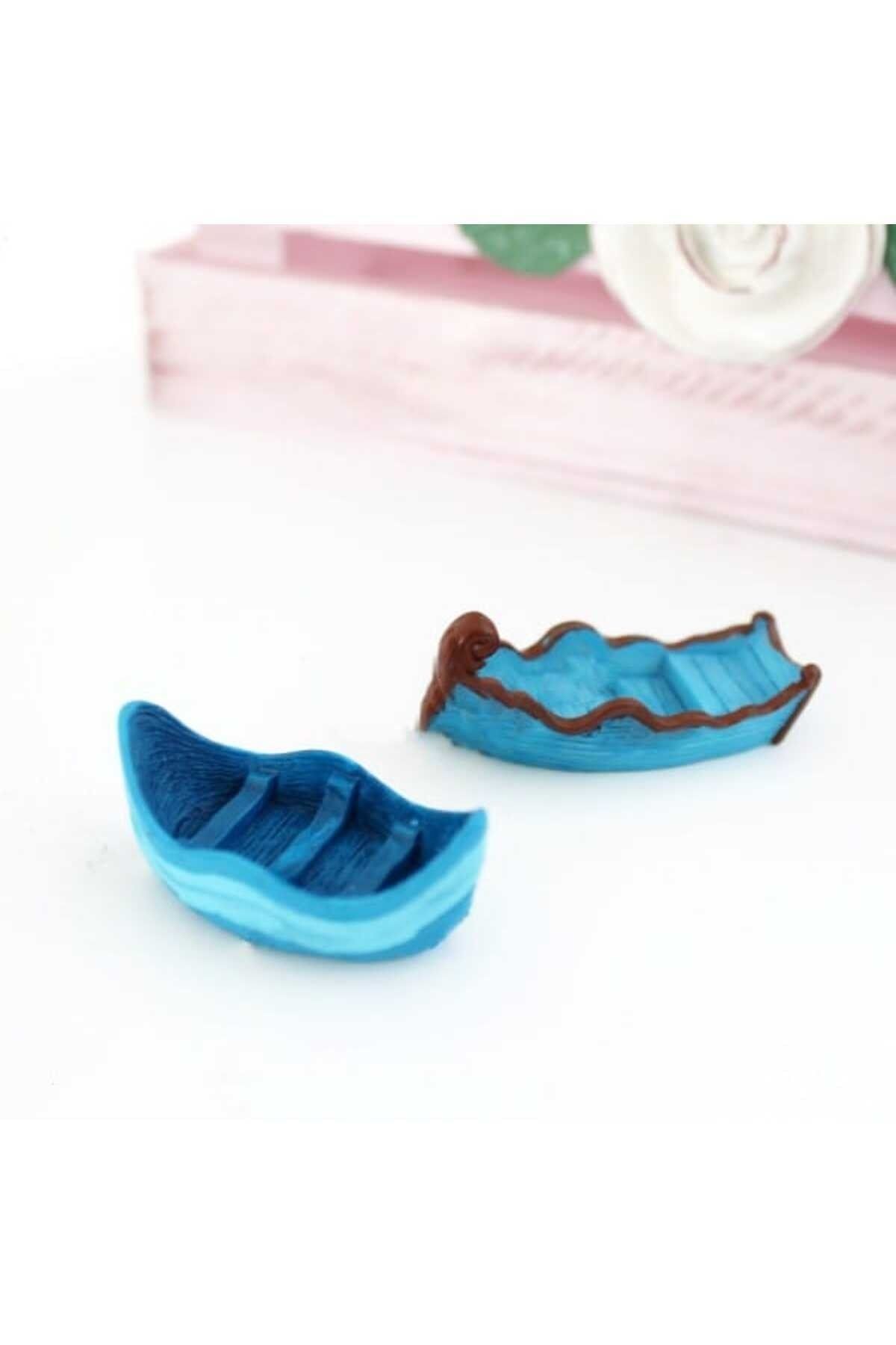 2 Adet Kayık Maket Kürdanlı Cupcake Pasta Süsü Doğum Günü Süsleri Kürdan Süsü