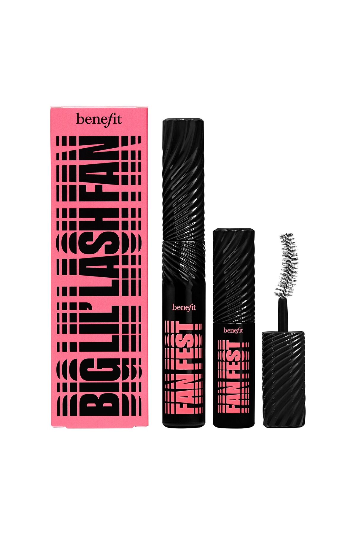 Big Lil' Lash Fan - Fan Fest Mascara Set with Special Angled Brush