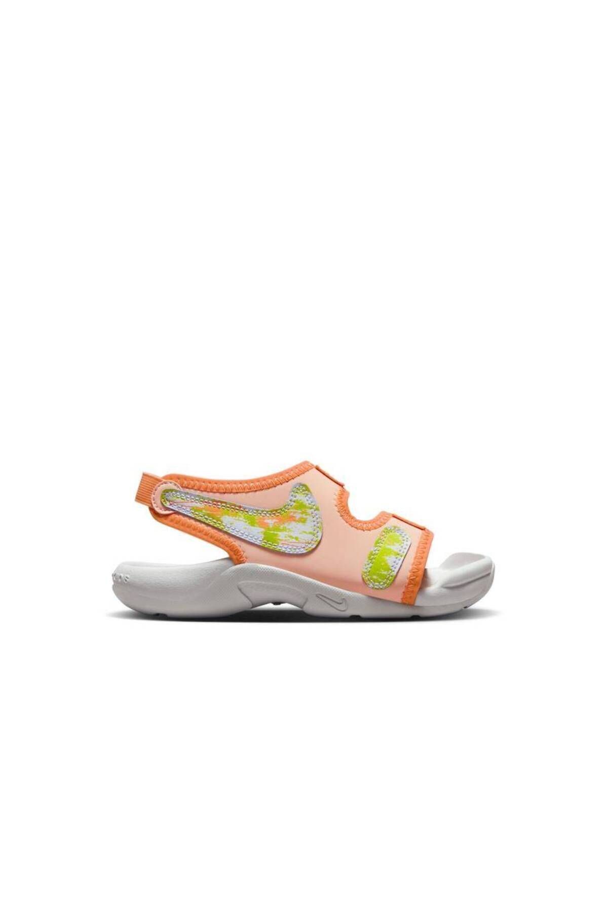 صندل نارنجی دخترانه و پسرانه بچگانه Sunray تنظیم 6 SE PS Sandals's Sandals DX6385 800 Nike