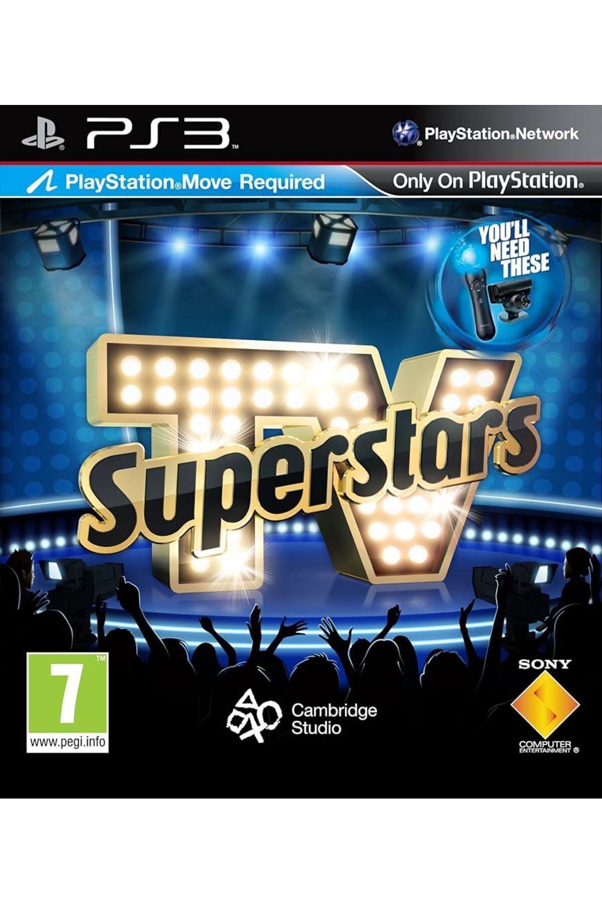 Ubisoft PS3 TV SUPERSTARS MOVE DESTEKLİ OYUN