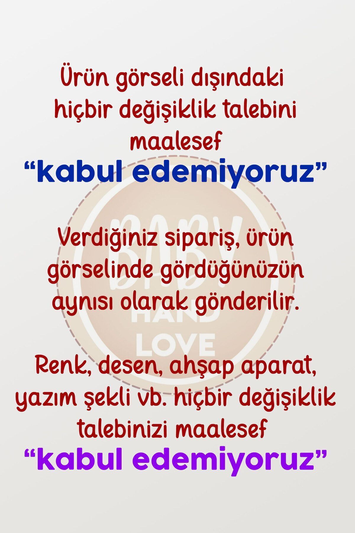BABYHANDLOVE İsimli Kumaş Ahşap Klipsli Rengarenk Bebek Emzik Askısı fotoğrafı 6 (önizleme)
