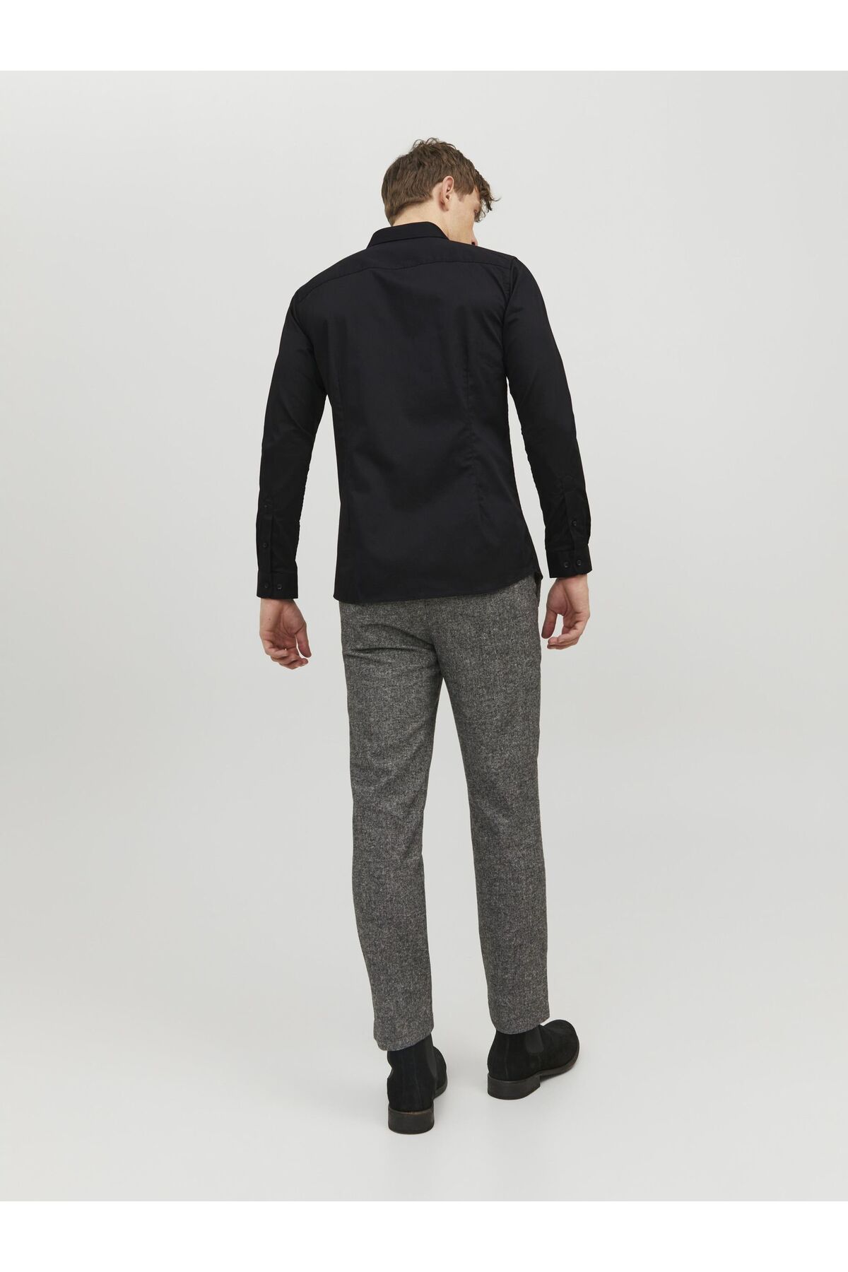 پیراهن مردانه راسته آستین استاندارد | جک اند جونز Jack & Jones 12097662 - تصویر 4