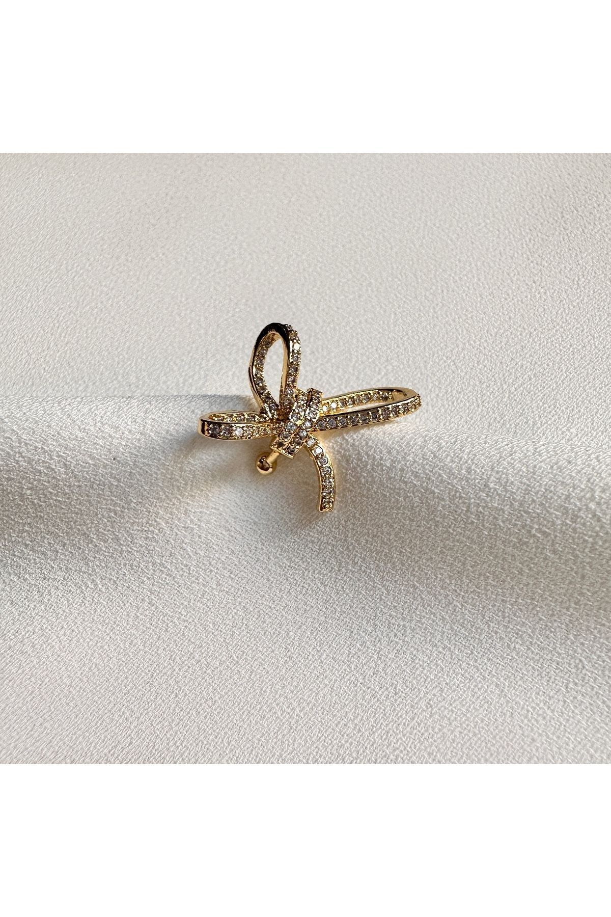 Taşlı Fiyonk Earcuff 3