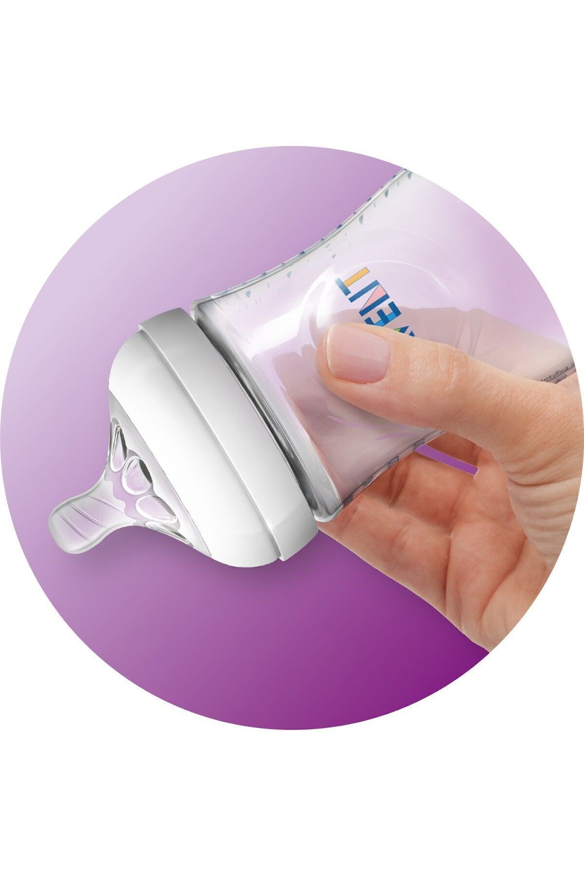 Philips Avent Natural Pp Biberon 260ml 2li Scf033/27 fotoğrafı 5 (önizleme)