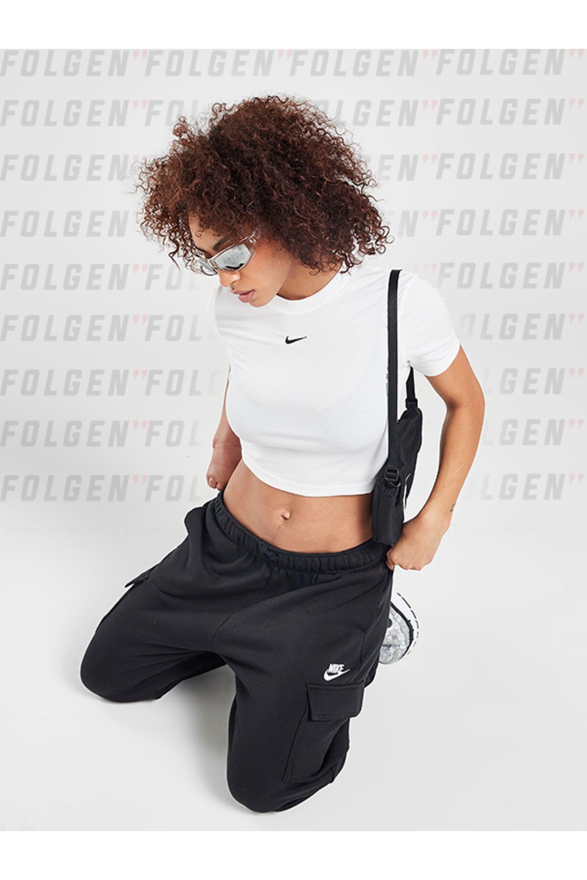 Nike Essential Slim Women s Crop Top Kad n K sa Ti ort Fiyat Yorumlar Trendyol