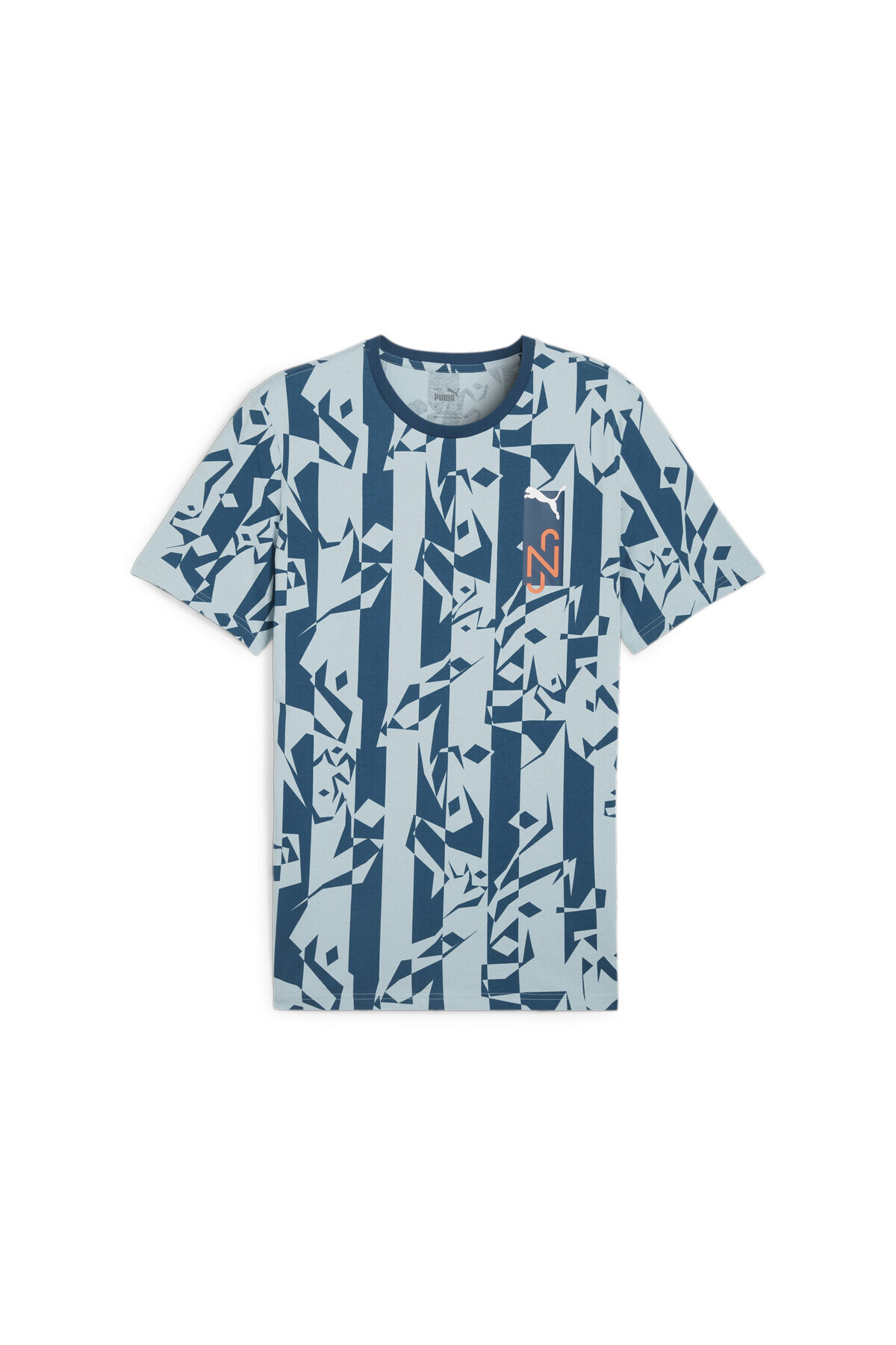Puma Neymar JR Creativity Logo Tee Ocean Trop
